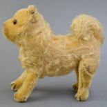 Steiff Spitz, Mohair Holzwolle, Knopf im Ohr, 16,5x15,5cm