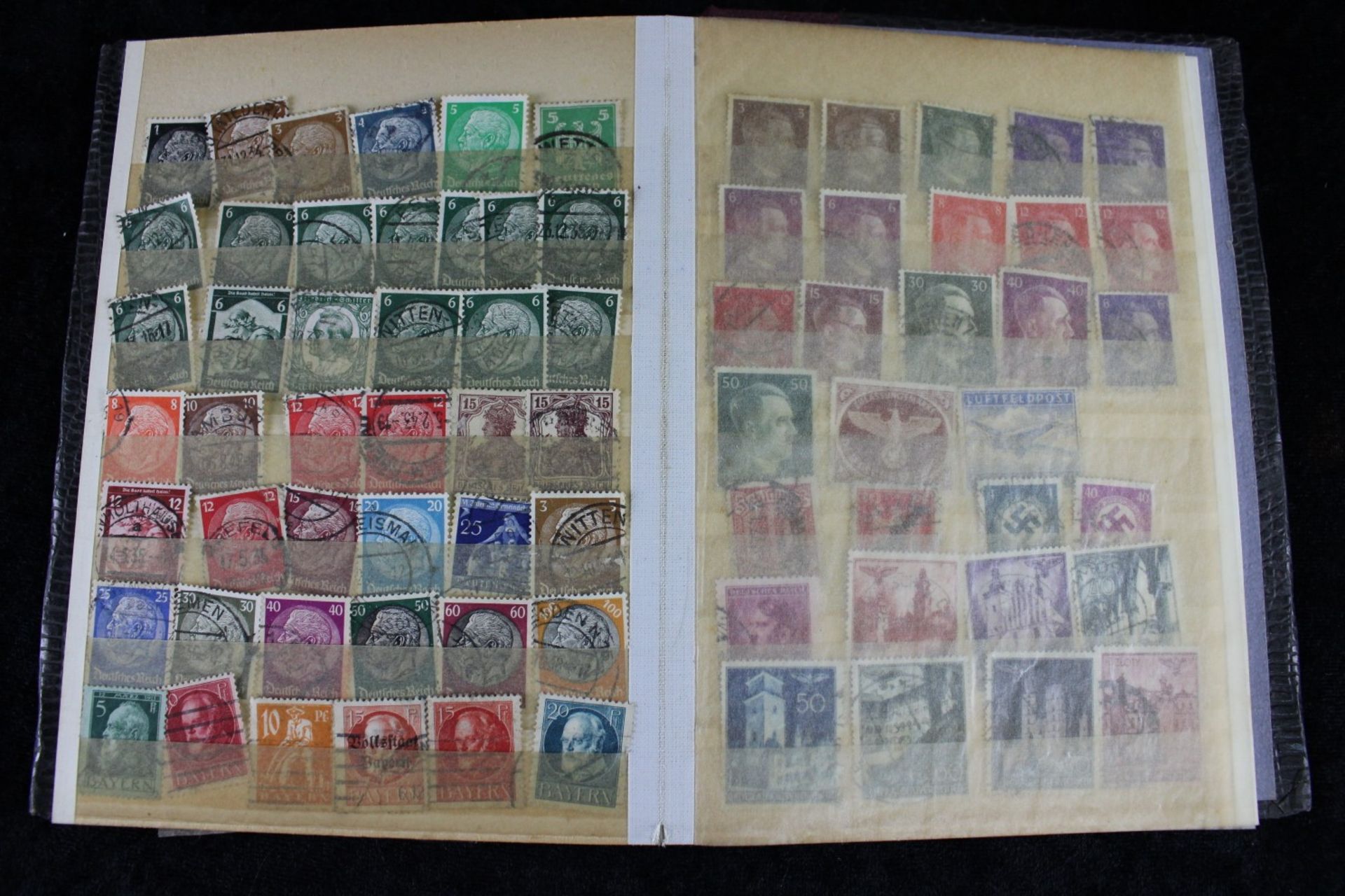 Konvolut 6 Alben Briefmarken, Sammlung Welt 20.Jh. - Bild 7 aus 10