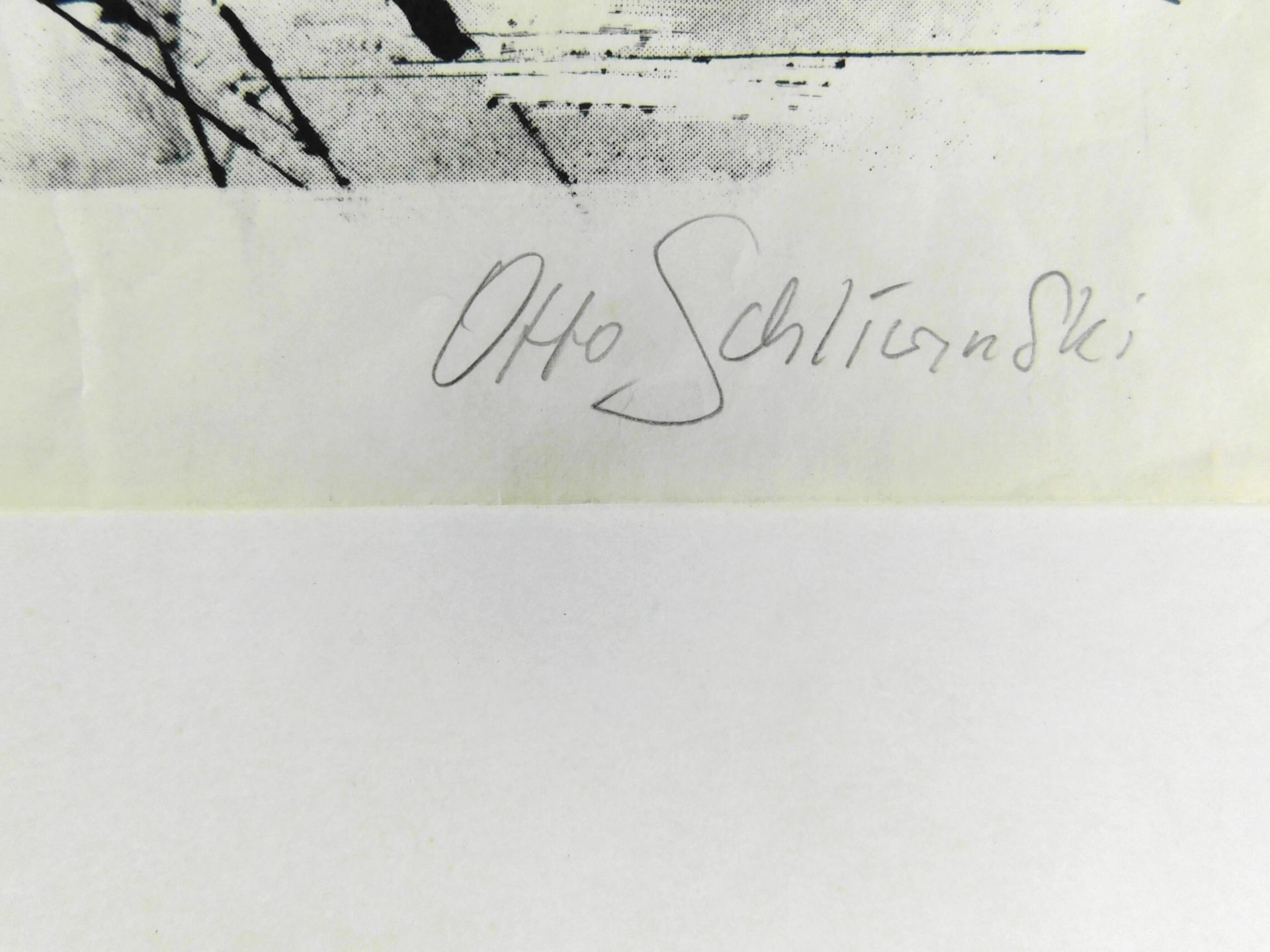 Otto Schliwinski, *1928, u.re. sig./ u.li. bez. "Rangierbahnhof" Originallithographie num. 3/50, 26 - Bild 3 aus 3