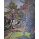 Kurt Mücke, *1885-1940 "Waldlandschaft" sig. u. dat. 1929, 110x90 cm