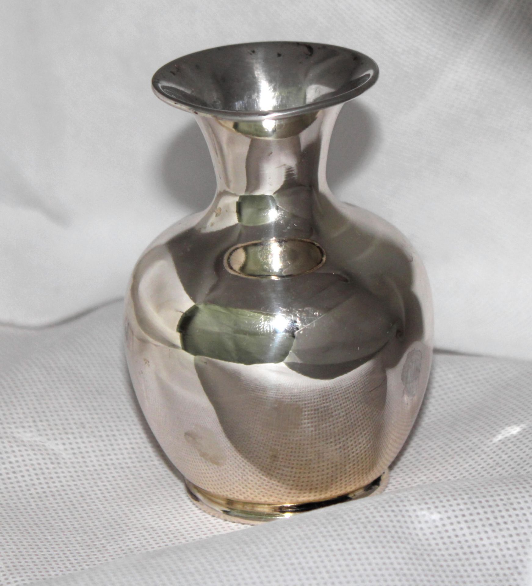 Kleine Vase, 925 Sterling Silber, 20.Jh.