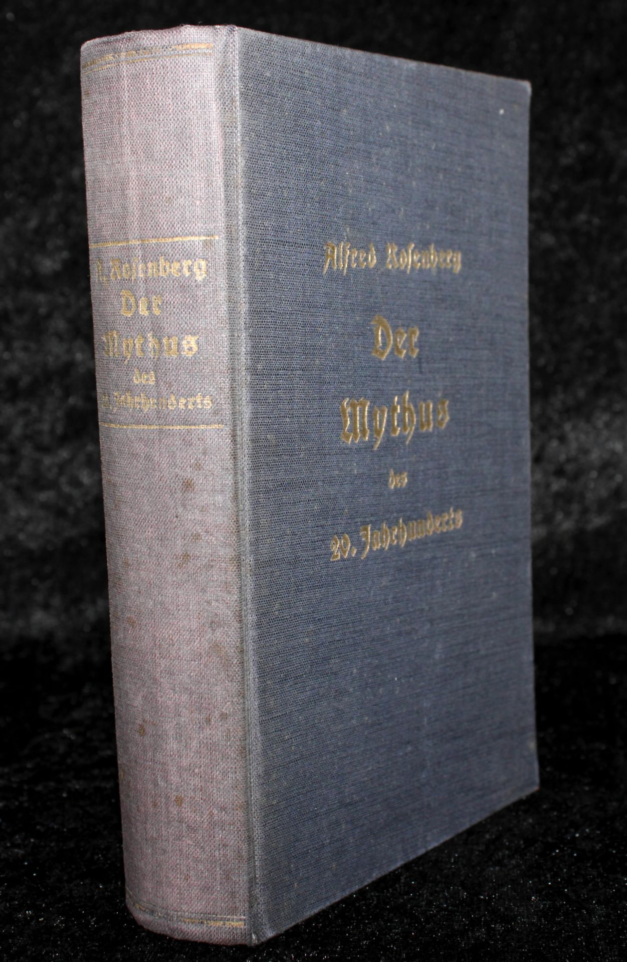 "Der Mythus des 20. Jh." Alfred Rosenberg, Hoheneichen Verlag München 1934, 17.-20. Auflage - Image 2 of 2