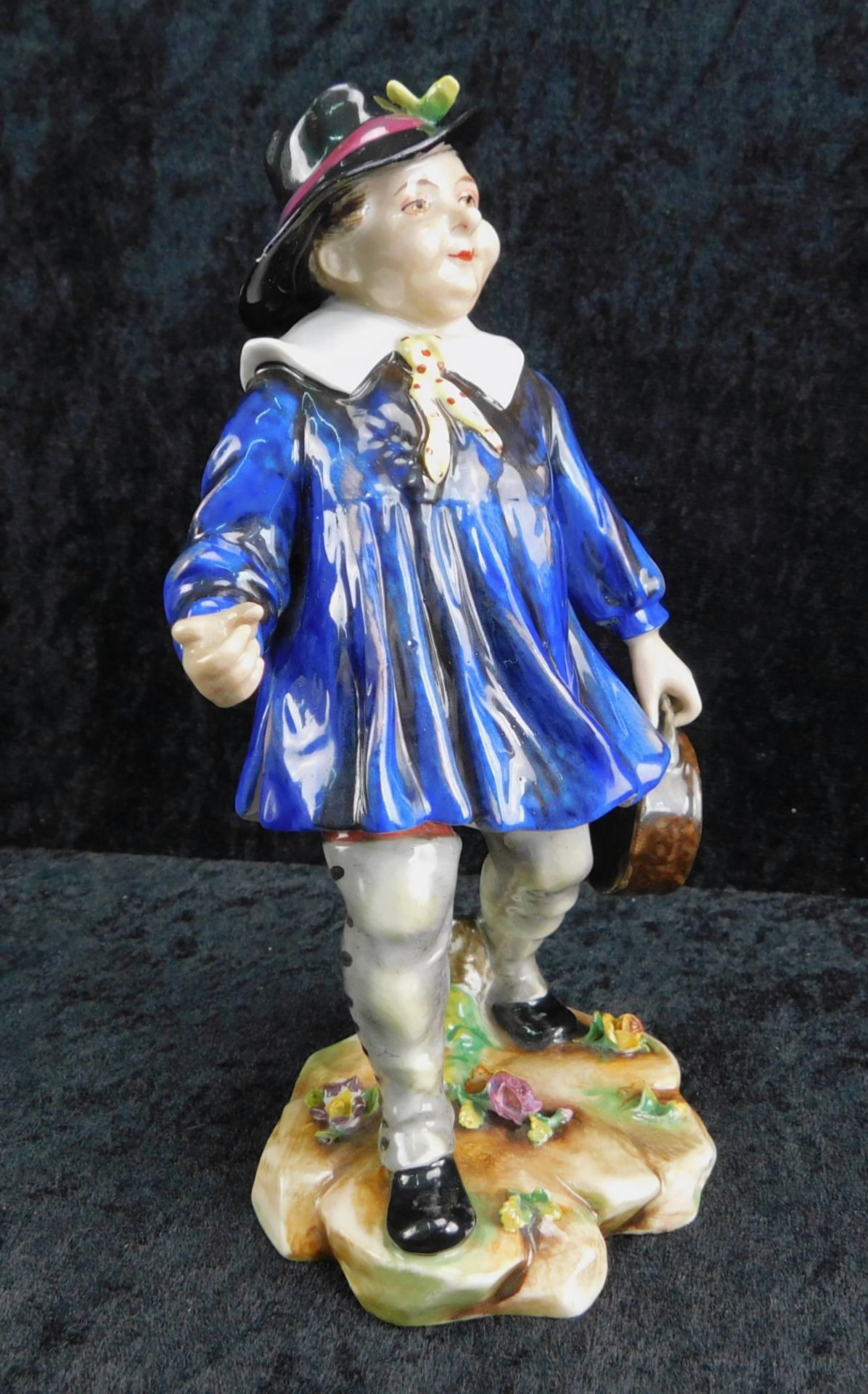 Porzellanfigur "Hutmacher", Ernst Bohne. Rudolstadt, H:16,5 cm