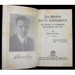 "Der Mythus des 20. Jh." Alfred Rosenberg, Hoheneichen Verlag München 1934, 17.-20. Auflage