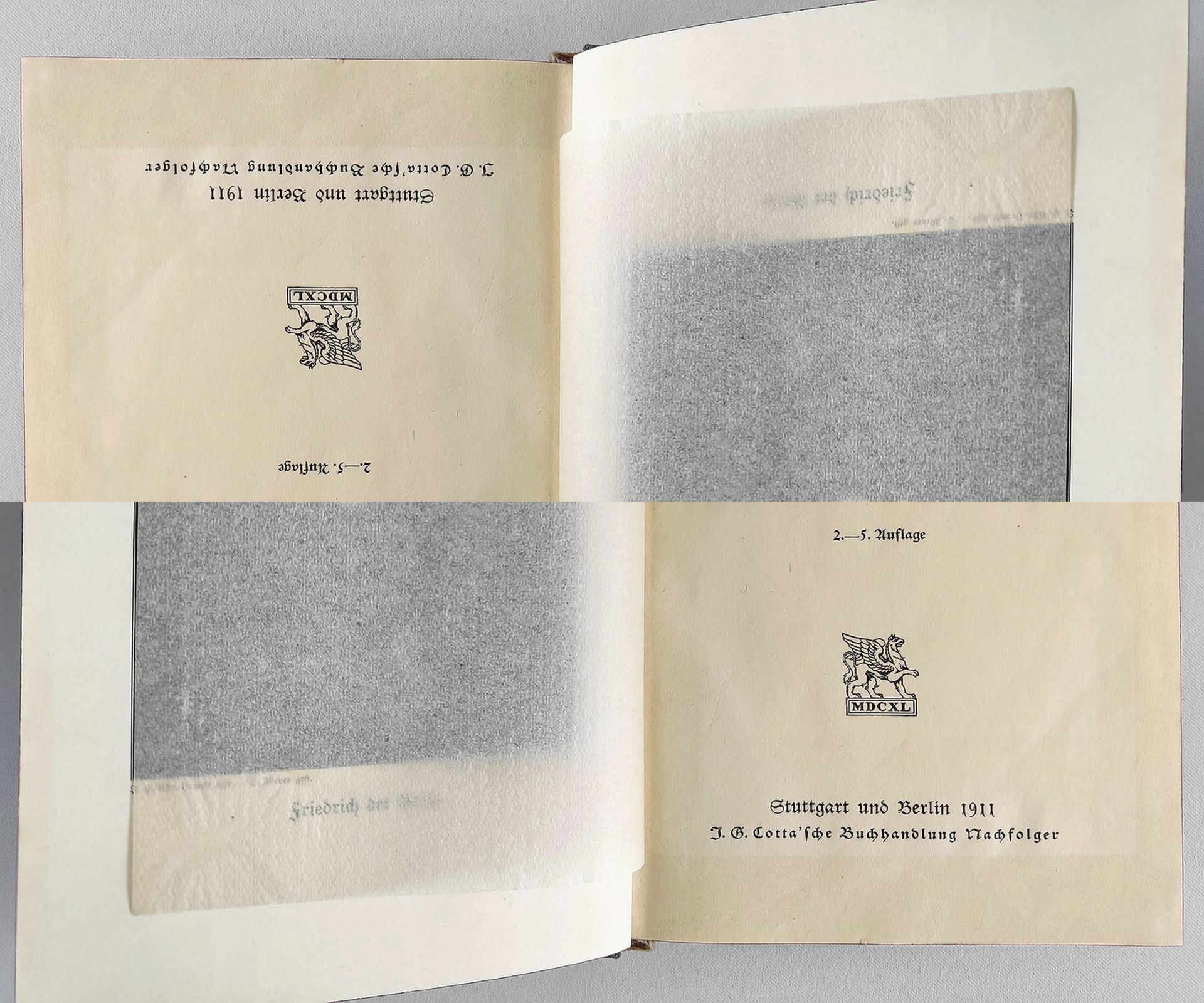 2 Bücher "Friedrich der Große" Carlyle 1923 und Koser 1911 - Image 3 of 3