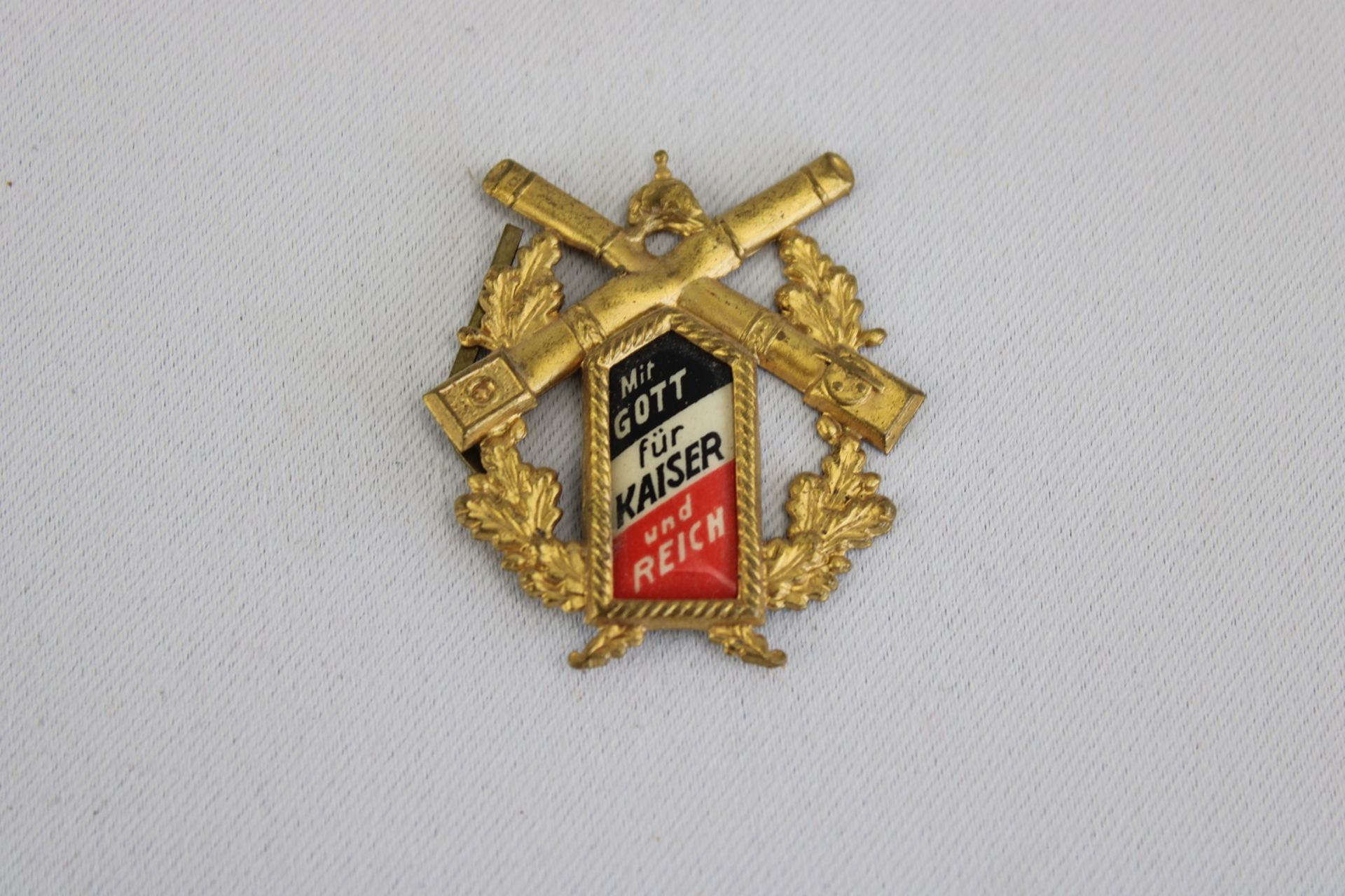 "Mit Gott für Kaiser und Reich"- Emblem