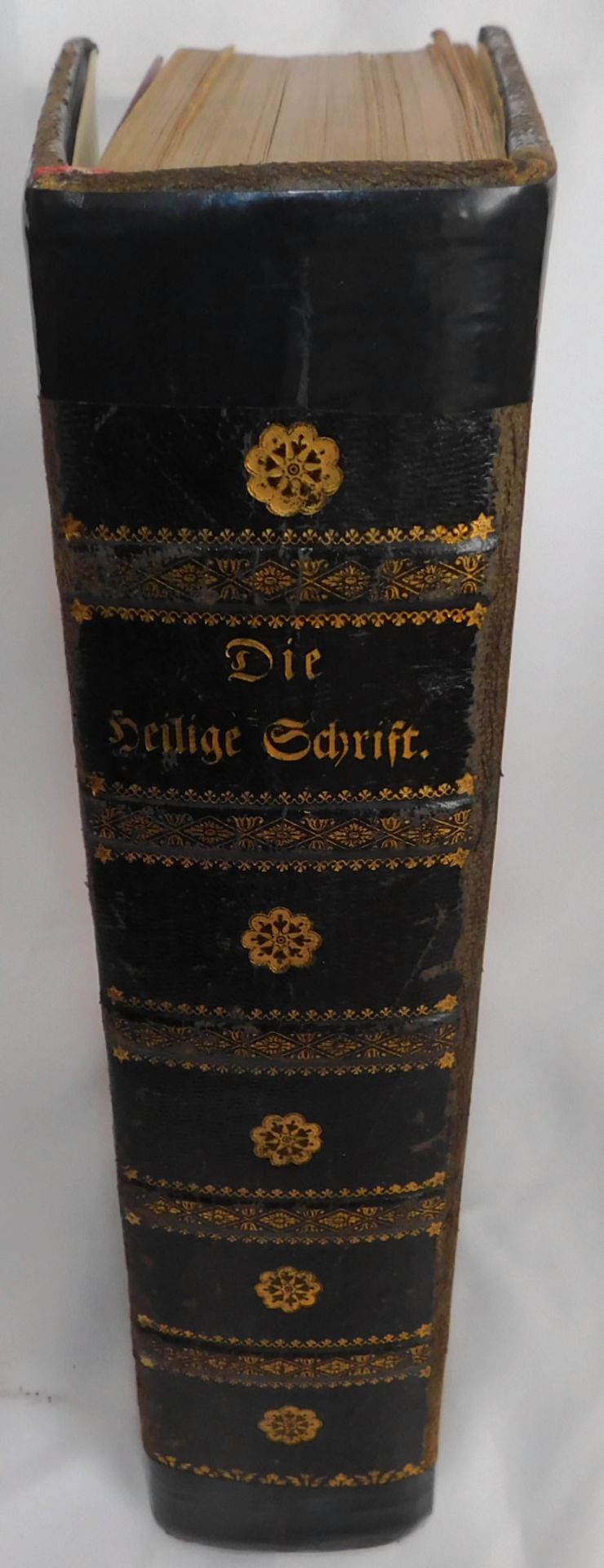 Die Heilige Schrift, Antike Bibel von 1836, mit Grafiken, Handschriftl. Stammbuch - Image 4 of 6