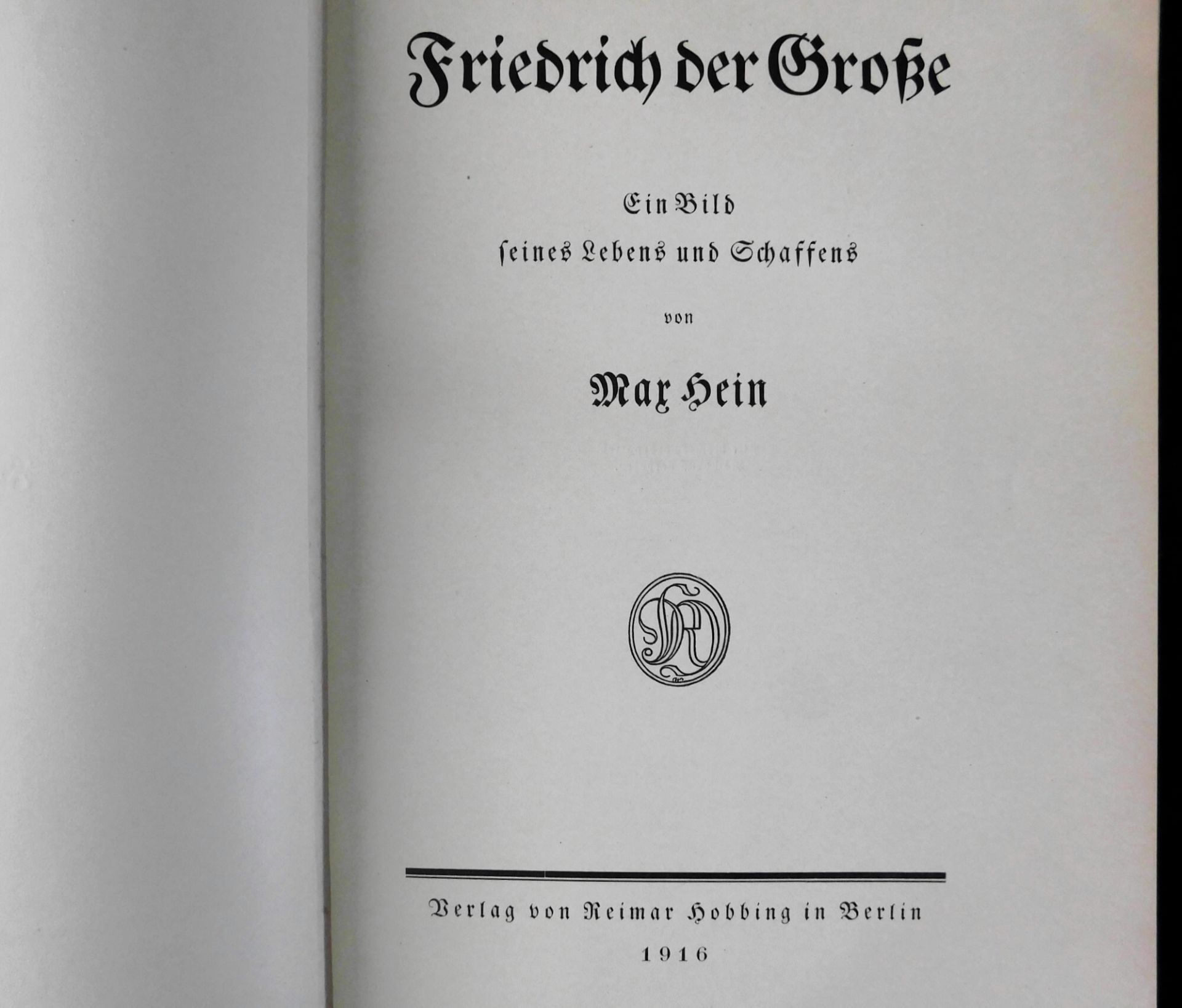 13 Bände zum Leben Friedrich des Großen, 1913-1916 - Image 7 of 7