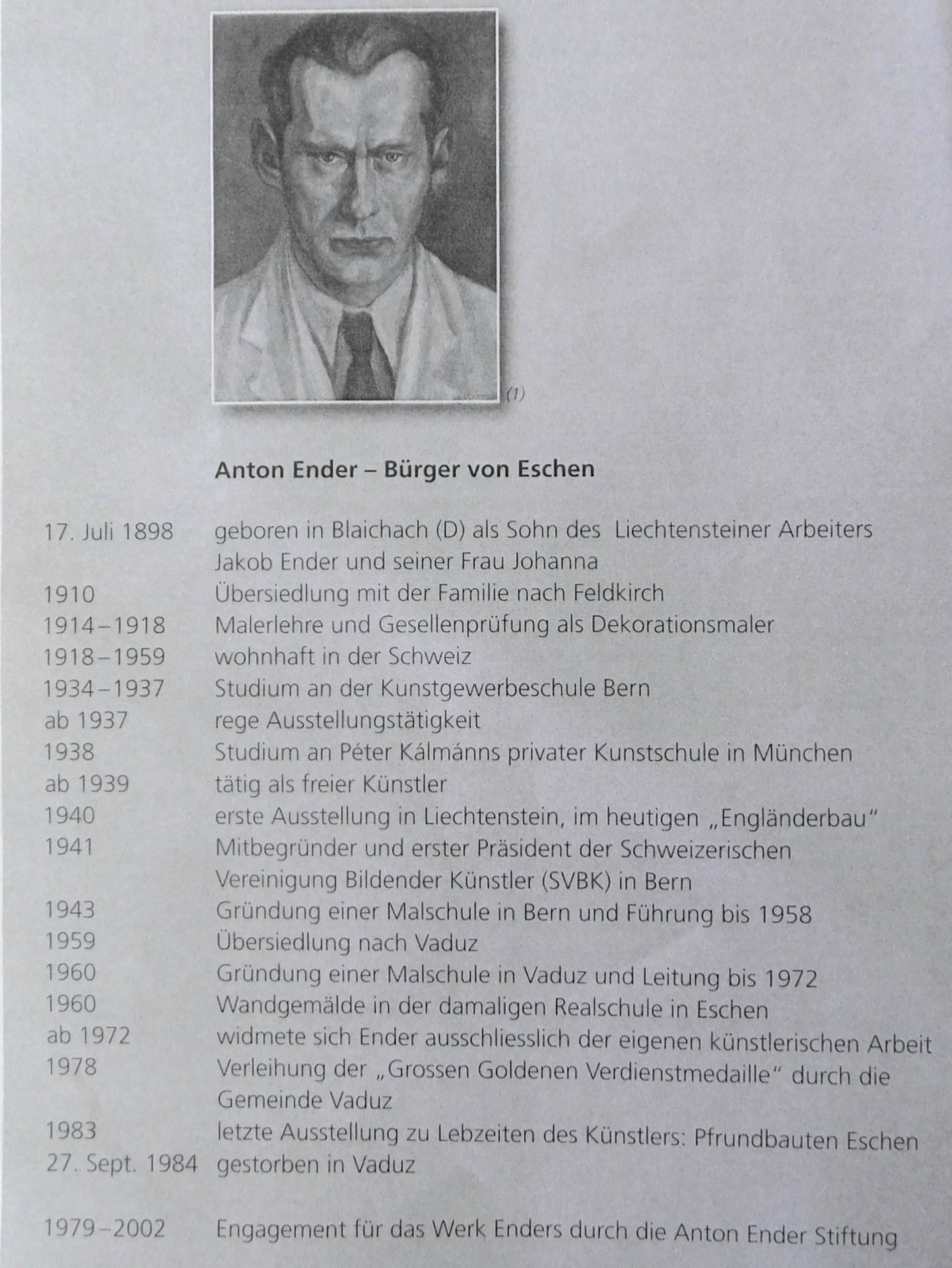 Anton Ender, 1898 Blaichach - 1984 Vaduz, "Berghütte in Malbun", Öl auf Pappe, signiert unten links, - Bild 6 aus 6