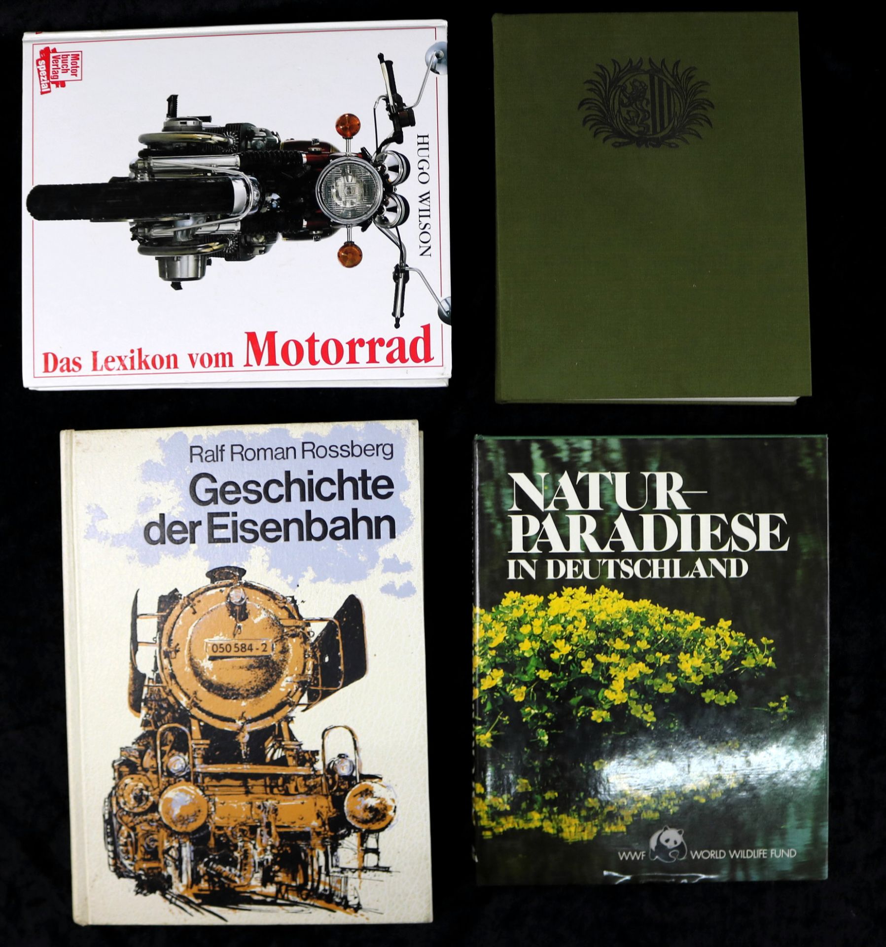 Bücherkonvolut, 4 Stk., Barock in Dresden, Geschichte der Eisenbahn, etc., 20. Jh. - Bild 2 aus 2