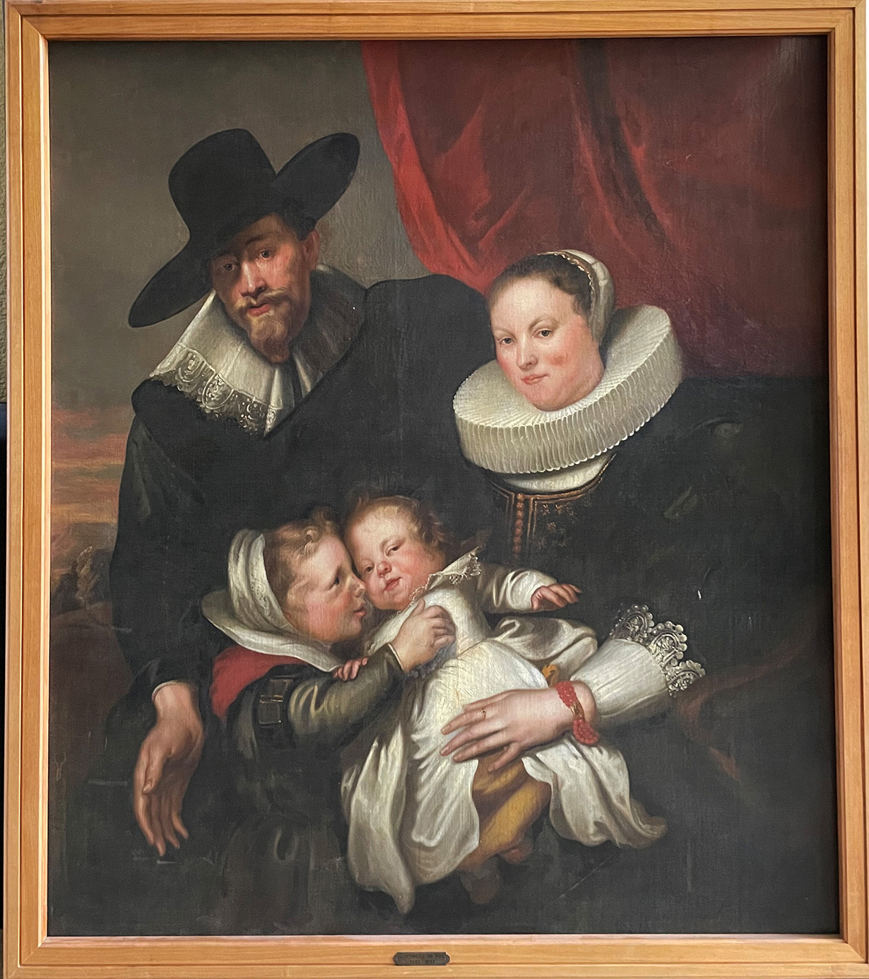 Nach Anthonius VAN DYCK (1599-1641), Kopie 18. Jh., Familienportrait des Künstlers Cornelis de Vos - Image 3 of 10