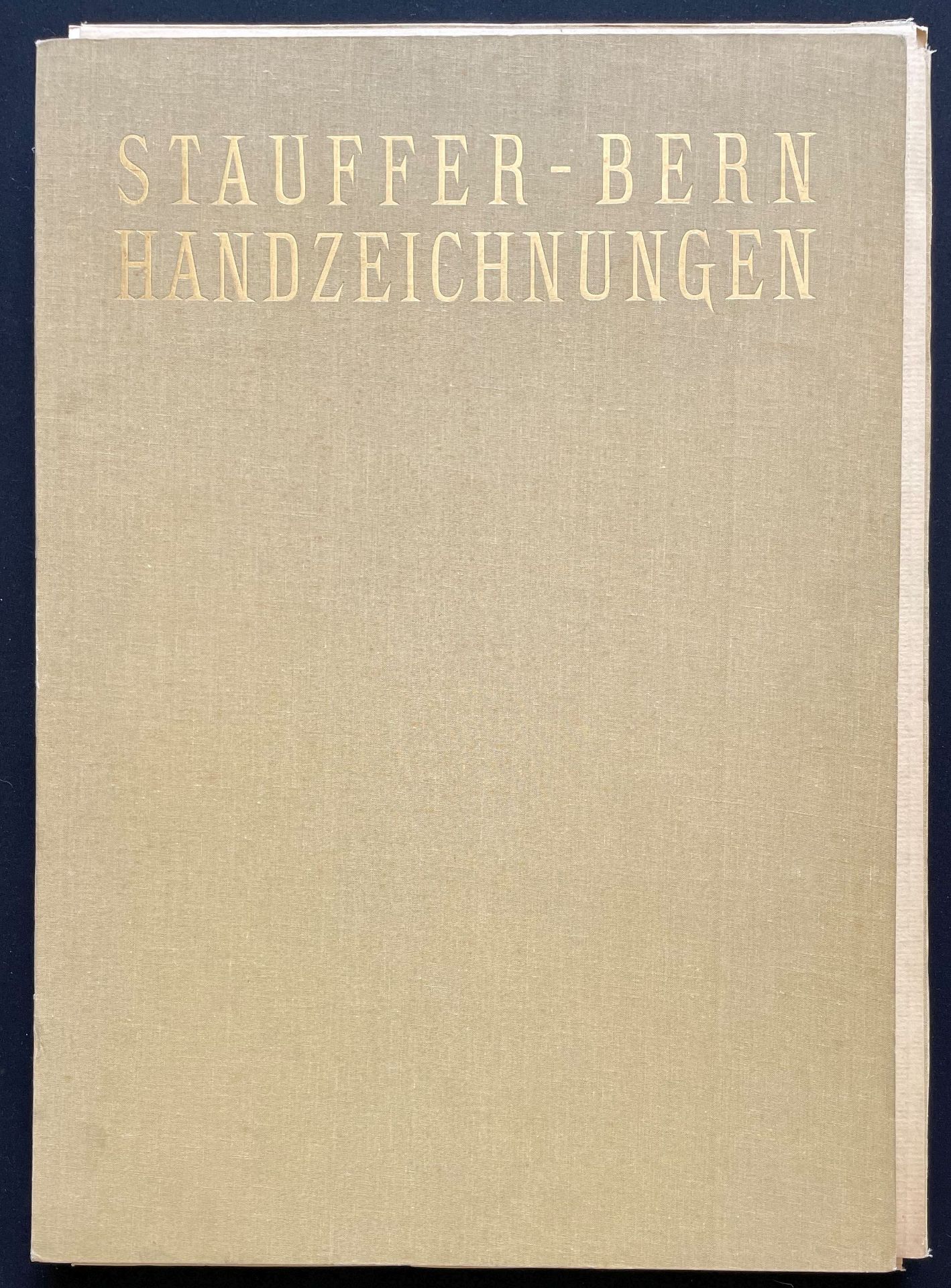 Karl Stauffer-Bern (1857-1891), Mappe mit 38 Faksimiledrucken: männliche und weibliche Akte sowie