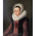 Nach Frans HALS (1580-1666), Kopie 18. Jh., Portrait einer jungen Dame mit Häubchen und