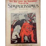 Simplicissimus, Illustrierte Wochenschrift, Herausgeber: Albert Langen, Jahrgang 10, Altersspuren