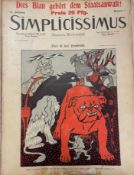 Simplicissimus, Illustrierte Wochenschrift, Herausgeber: Albert Langen, Jahrgang 10, Altersspuren