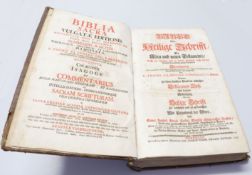 P. Thoma AQ. Erhard: Biblia Sacra Latino-Germanica oder Latein-Teutsche Bibel. Vol I, Augsburg 1737