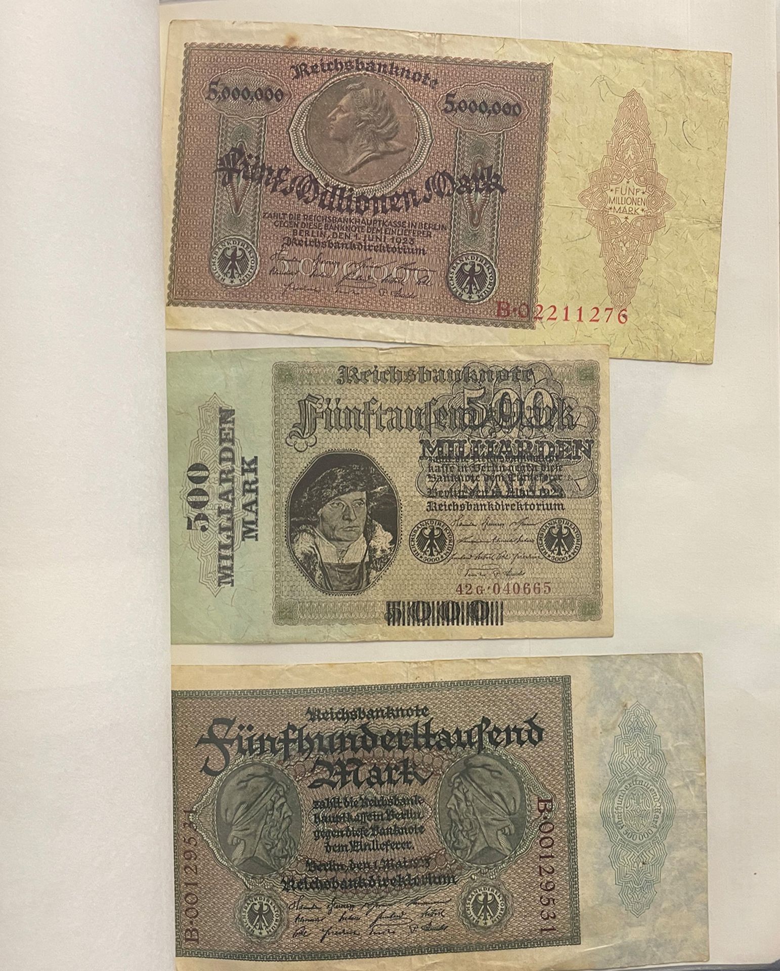 Konvolut, Schuldverschreibungen, Banknoten, Inflationsgeld, Sammlungsauflösung - Image 13 of 15