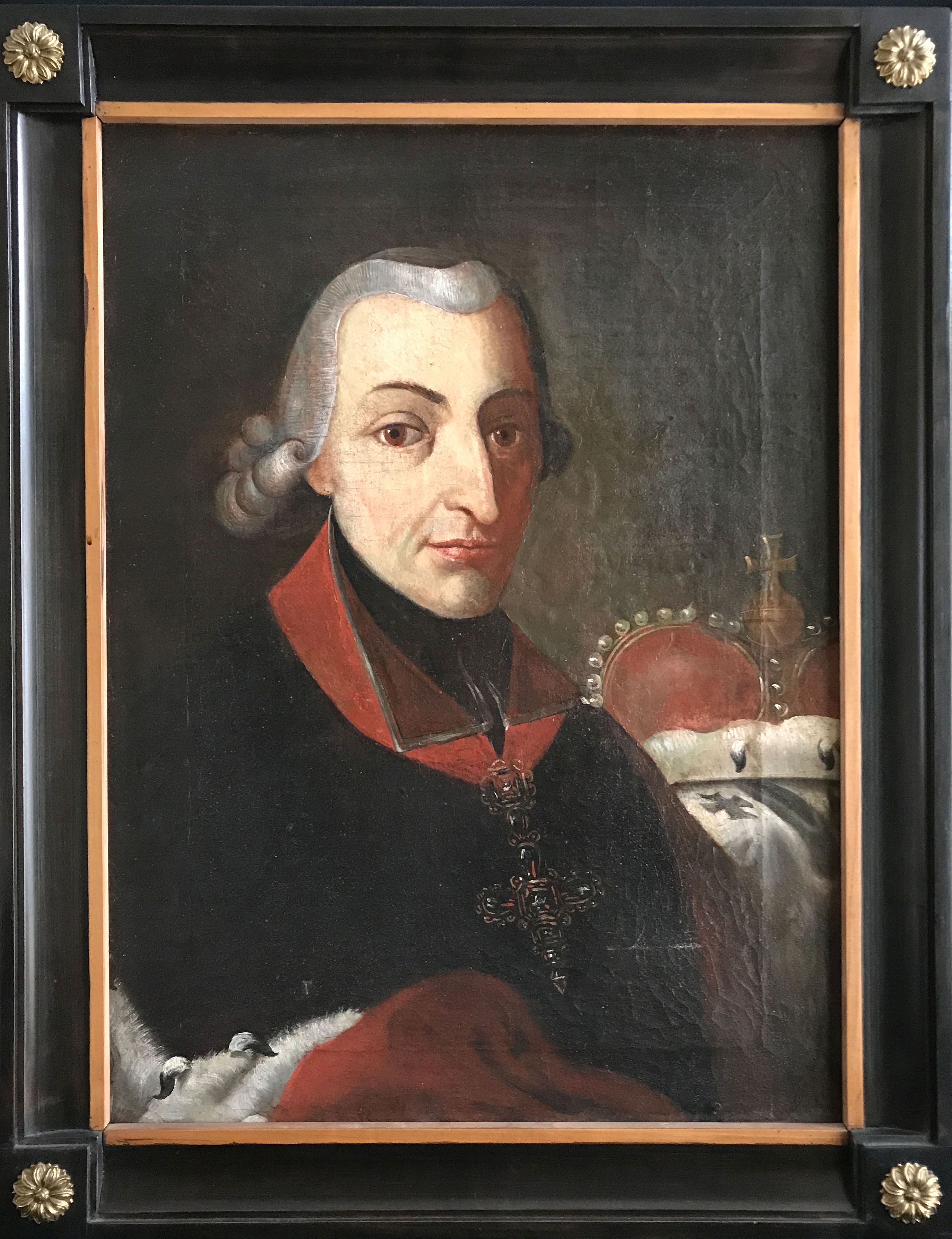 Portrait Franz Ludwig von Erthal (1730 - 1795), Fürstbischof von Würzburg und Bamberg, Öl/Lwd 60,5 x - Image 2 of 3