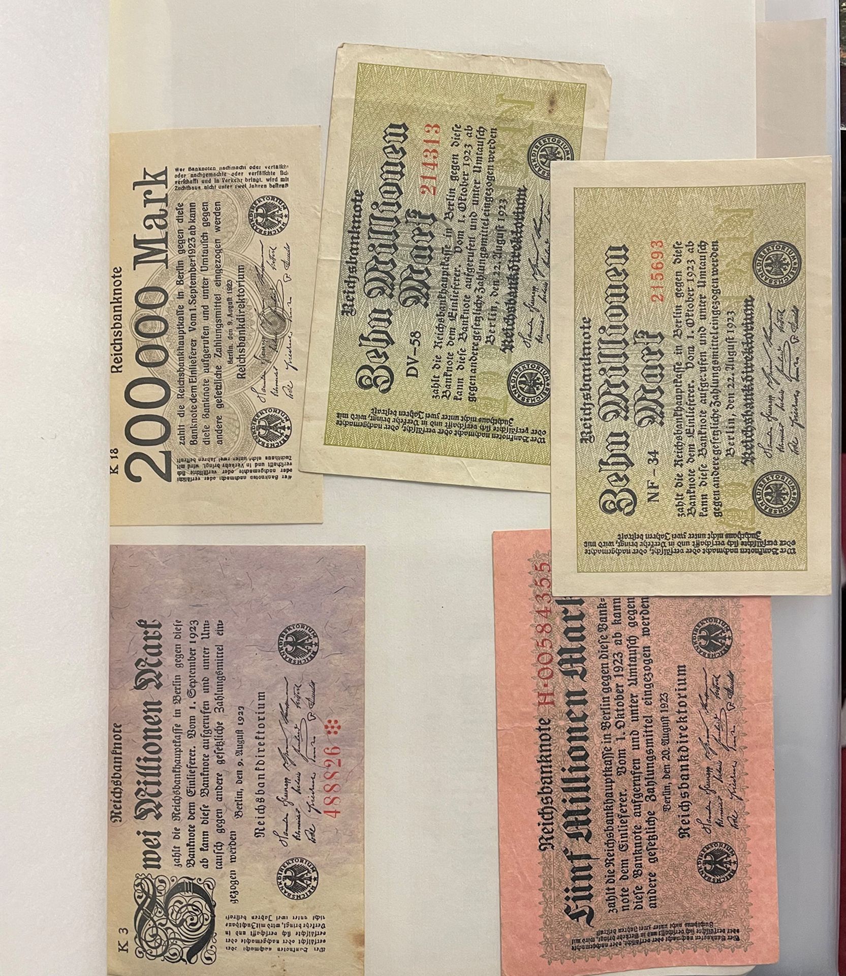 Konvolut, Schuldverschreibungen, Banknoten, Inflationsgeld, Sammlungsauflösung - Image 11 of 15