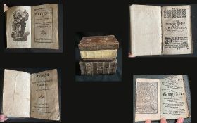 Konvolut Bücher, katholisch: 1 x Rosenmüller, D. Johann Georg: Predigten, Nürnberg 1782; 1 x