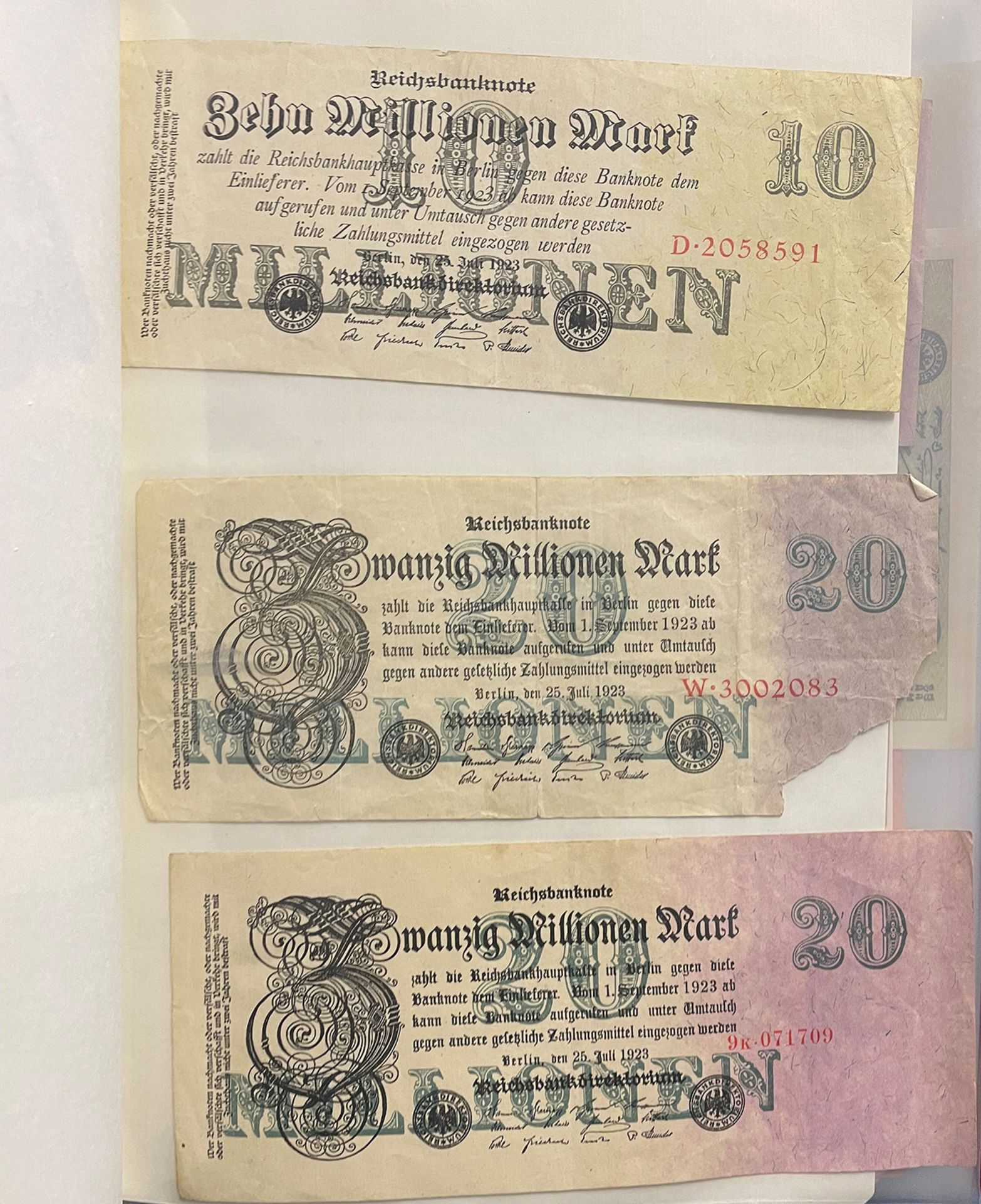 Konvolut, Schuldverschreibungen, Banknoten, Inflationsgeld, Sammlungsauflösung - Image 9 of 15