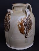 China, Tangzeit, 8. Jh., Krug, Steinzeug, glasiert. Changsha-Keramik Hunan, vermutlich aus der