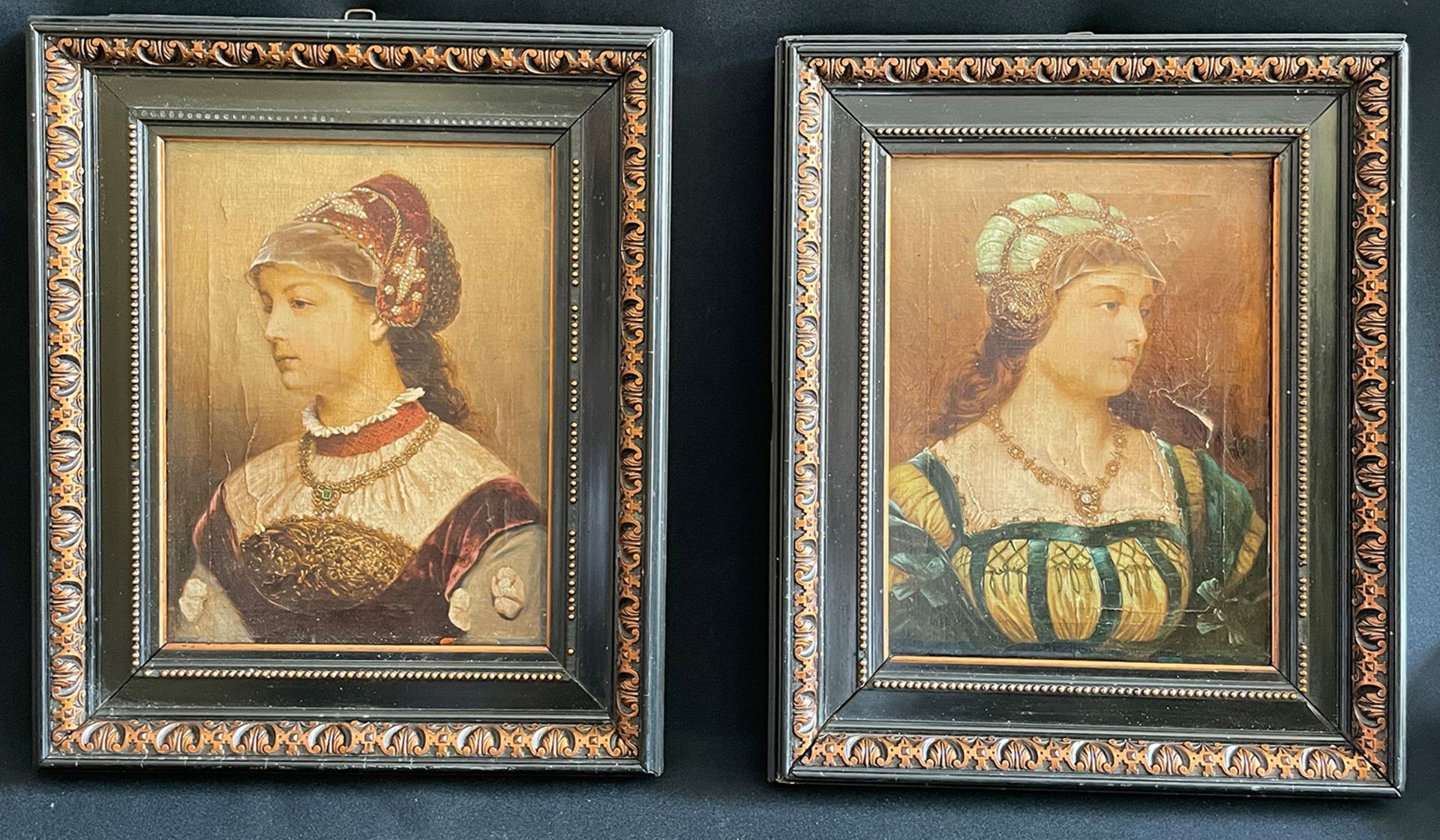 Friedrich BODENMÜLLER (1845-1913), 2 Portraits von Frauen / 2 x Portrait of a woman, beide - Bild 9 aus 10