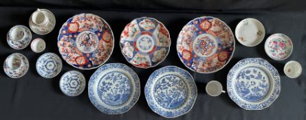 Asia-Konvolut, Japan/China Porzellan, verschiedener Herkunft, darunter Imari, Sammlungsauflösung