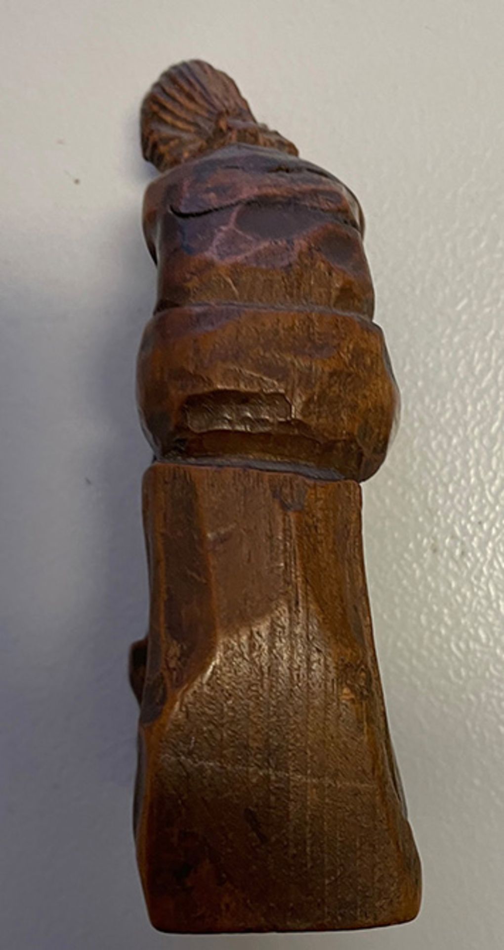 Christus, Holz, Nachdenklicher Christus , Höhe 9,5 cm - Image 2 of 4