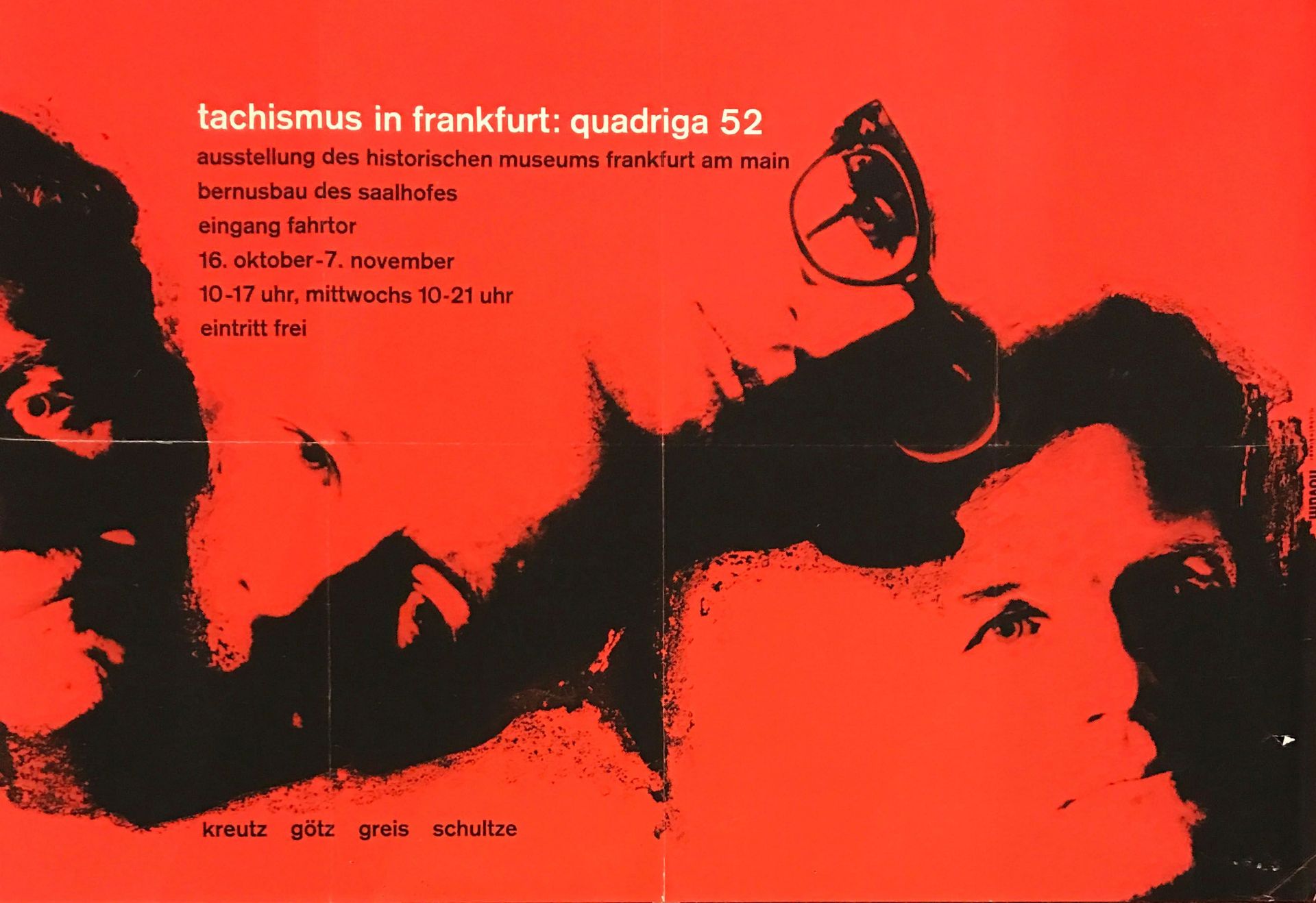 Konvolut Ausstellungsplakate, 28 Blätter, aus den 1960, 1970 und 1980er Jahren, darunter - Image 9 of 14