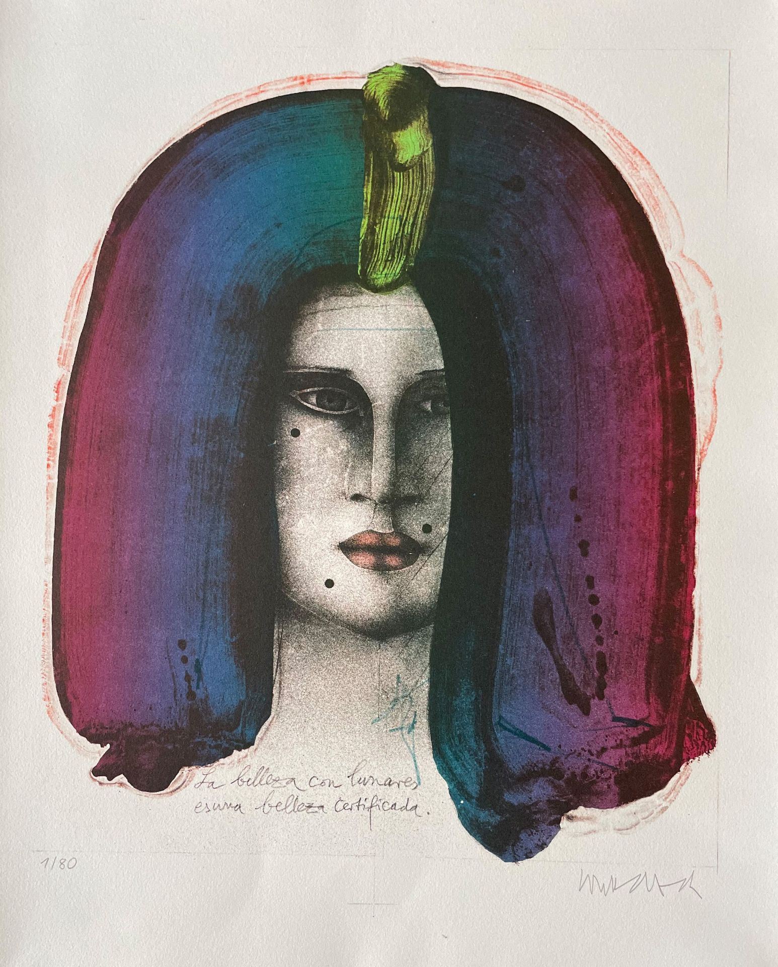 Paul Wunderlich (1927-2010), 11 Farblithographien, darunter "Selbst als Papagei" 1973, sign. und - Image 8 of 11