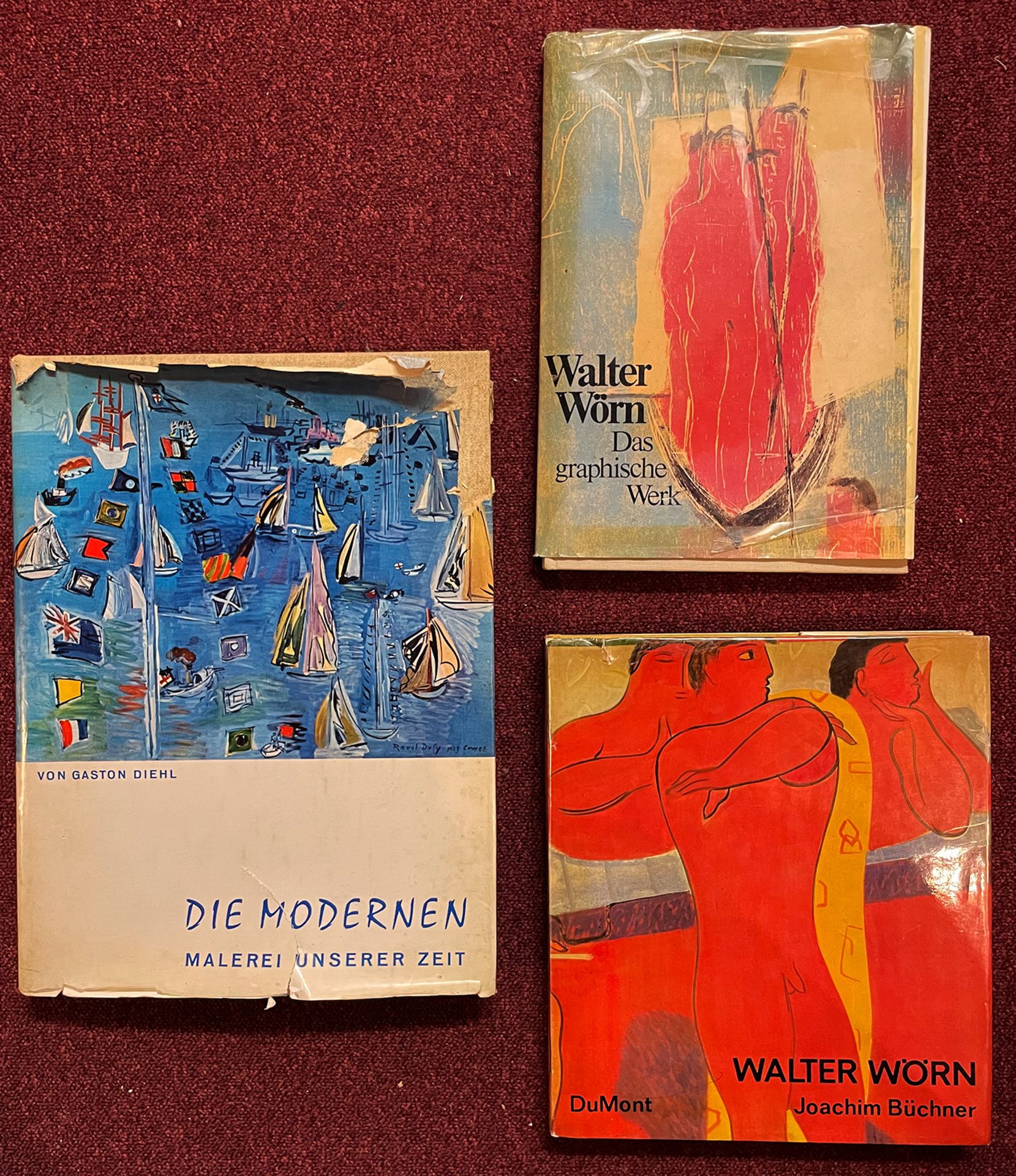 Konvolut, Walter WÖRN (1901-1963), Print-Multiples, Drucke und ein Werbeblatt, Modern and - Bild 3 aus 11