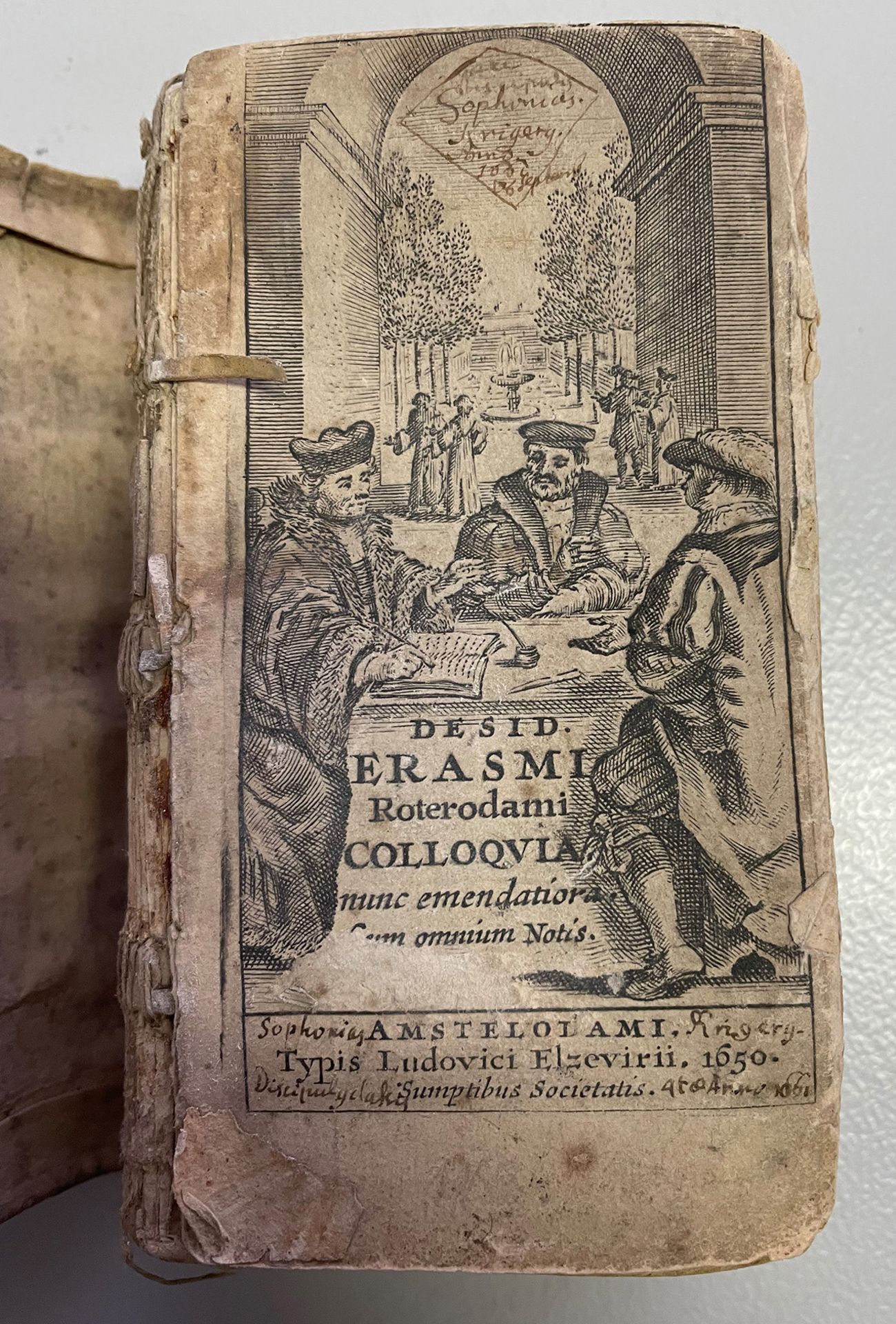 Desid. Erasmi Roterodami Colloquia nunc emendatoria. Cum omnium notis.Erasmus von Rotterdam, 1650 (