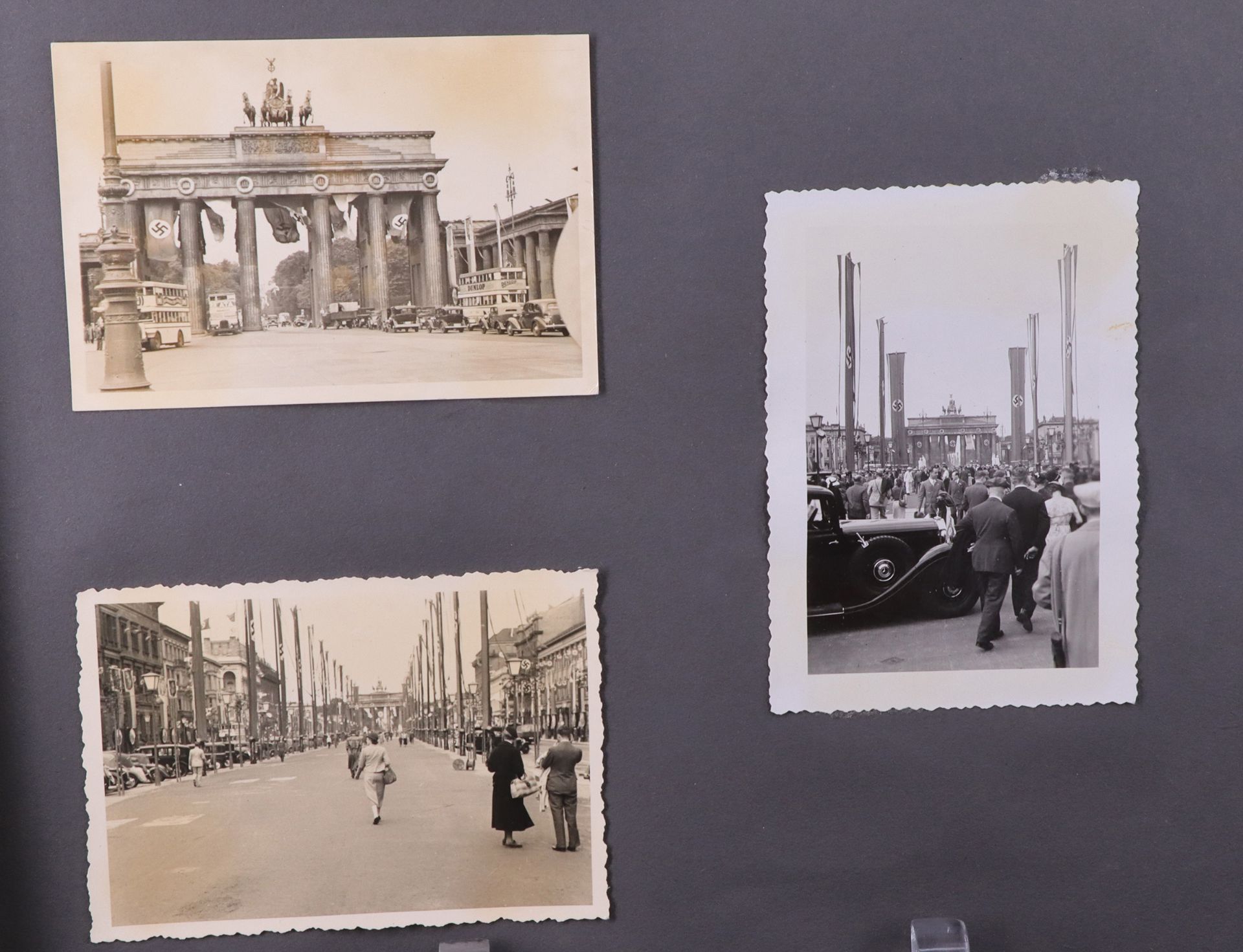 Berlin 1936, persöhnliches Album, Olympia, Fotos, und Karten - Image 26 of 27