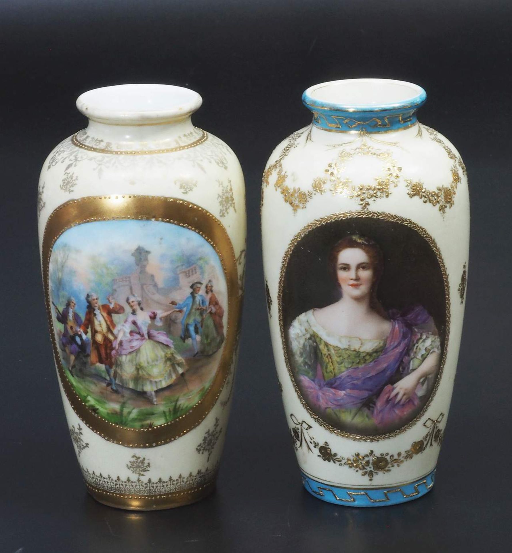 Zwei Vasen, Ende 19. Jahrhundert. - Image 2 of 8