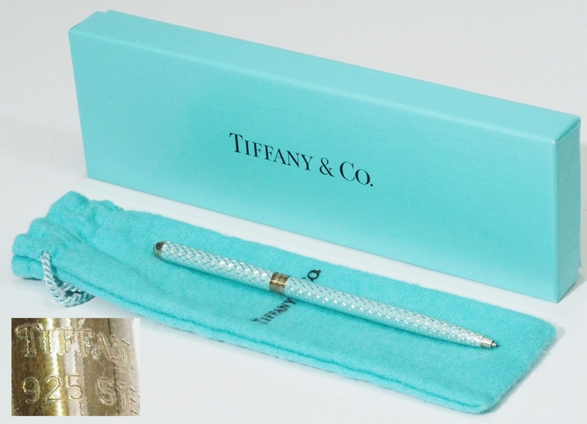 Damenkugelschreiber mit Drehfunktion. TIFFANY & Co.