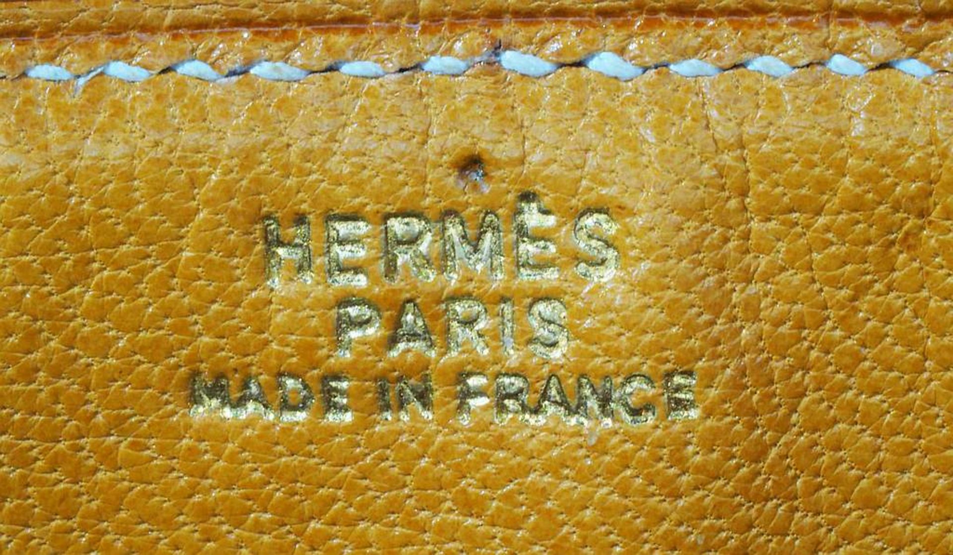 Kleine Banktasche (Zipper), HERMES/France. - Bild 5 aus 5