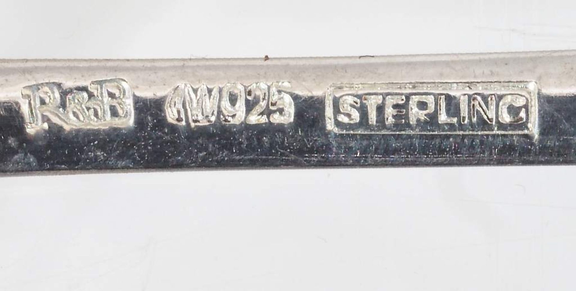 Zweiteiliges Fisch-Vorlegebesteck, ROBBE & BERKING, 925er Sterlingsilber. - Image 4 of 4