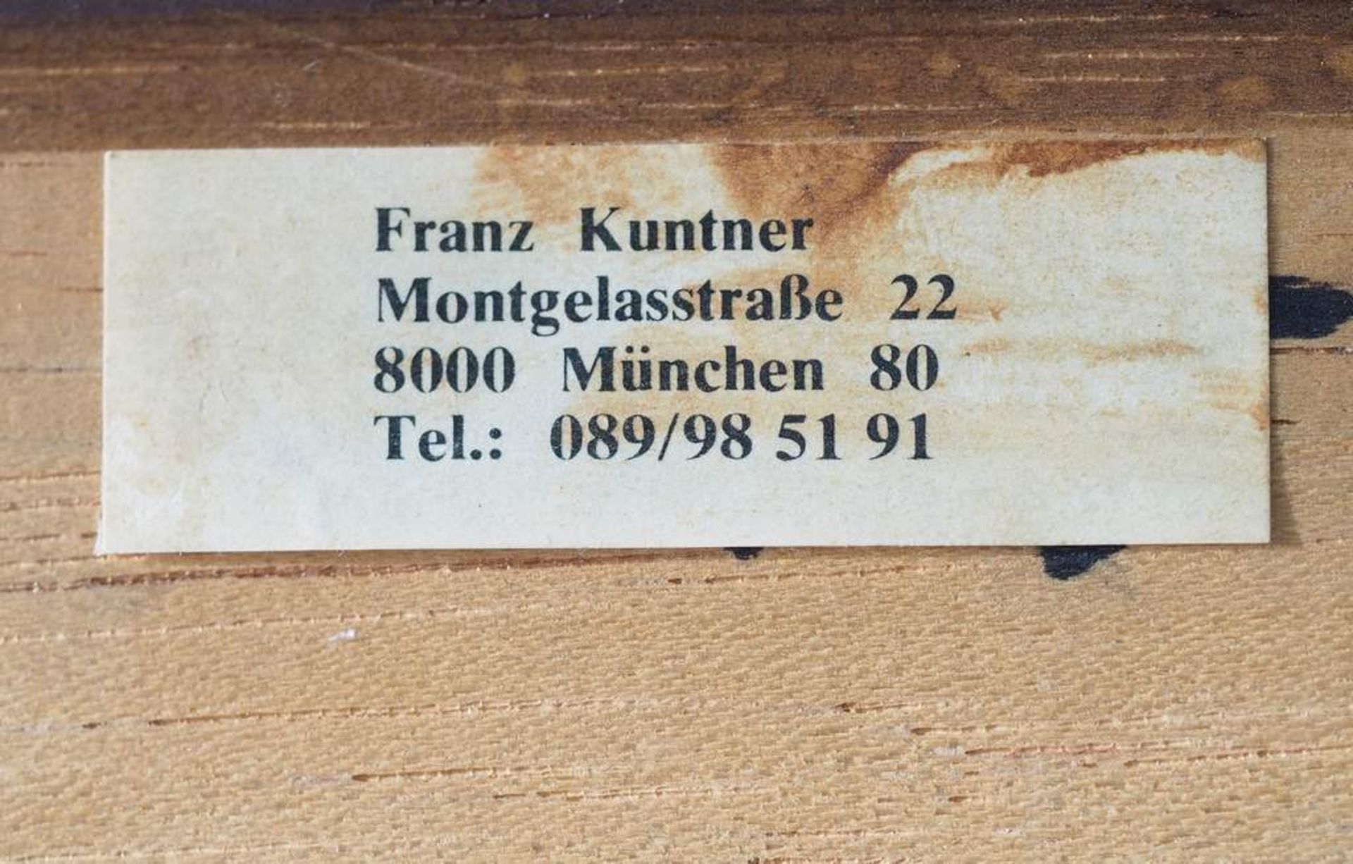 KUNTNER, Franz. - Bild 5 aus 7