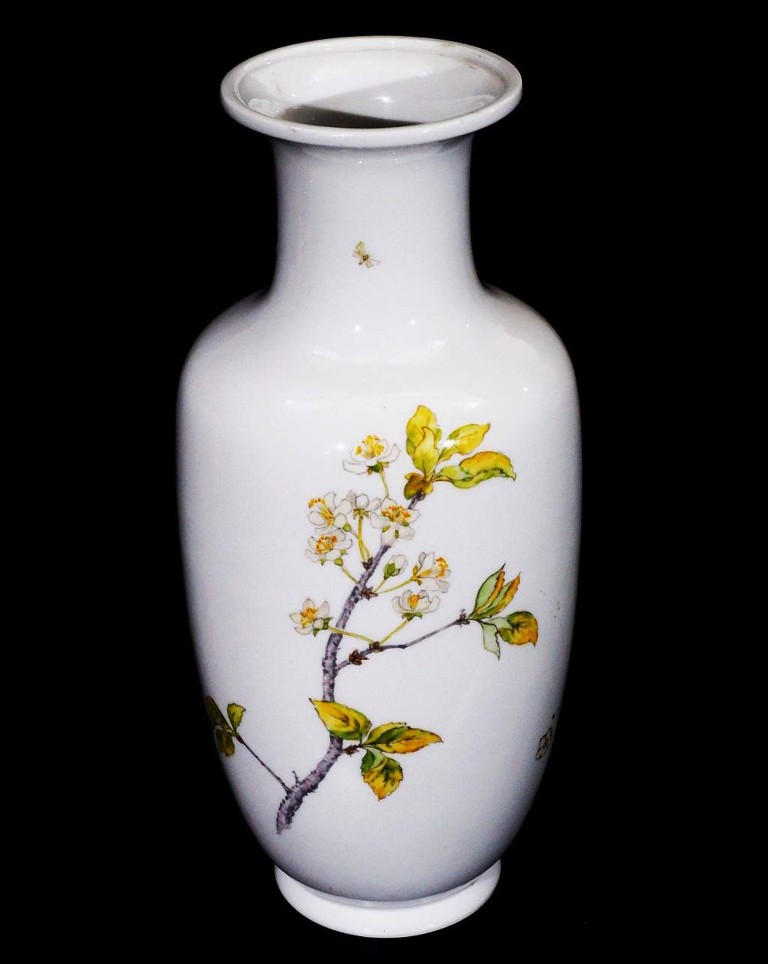 Vase "Zwetschgenblüte", NYMPHENBURG, 20. Jahrhundert - Bild 2 aus 6