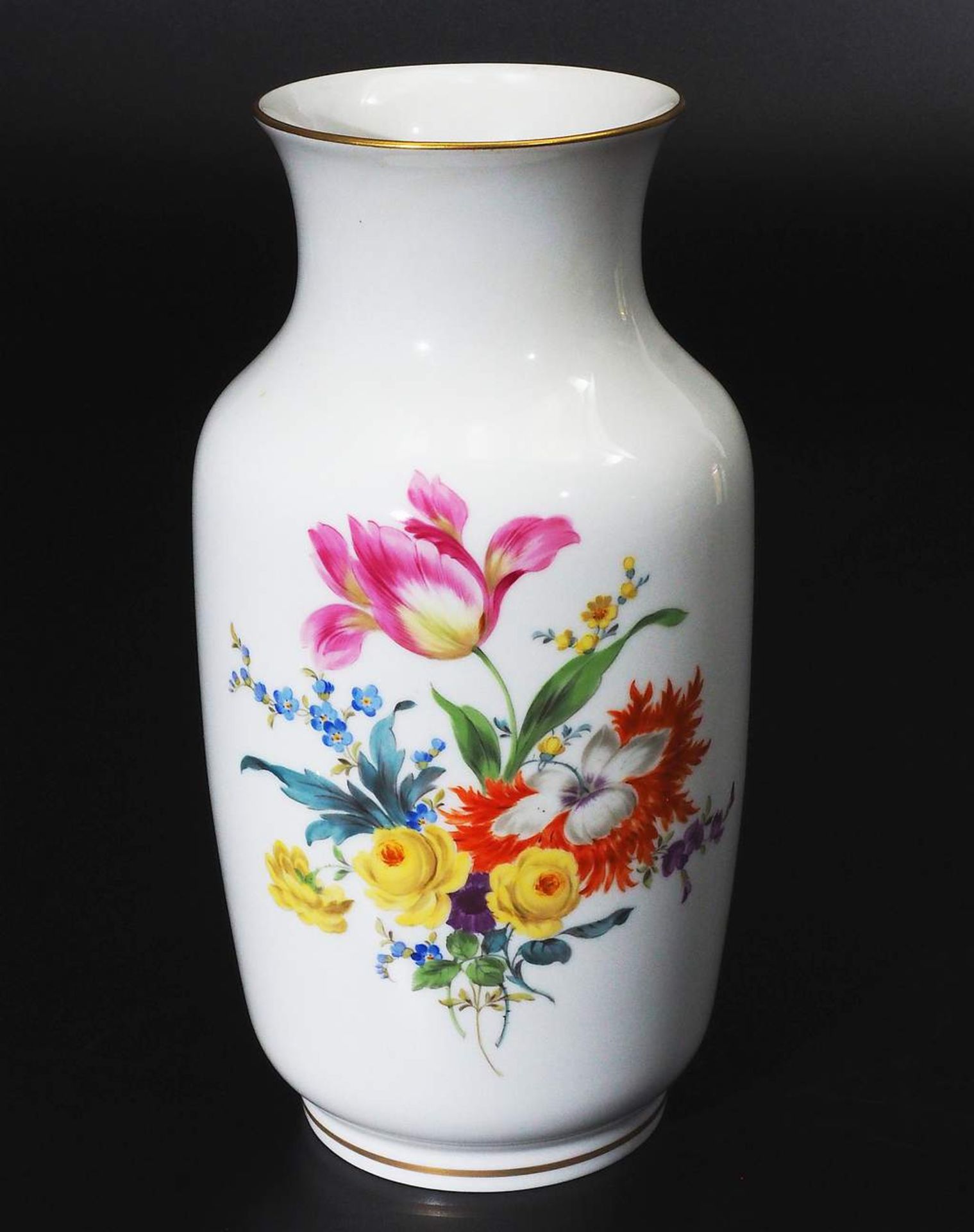 Baluster-Vase. MEISSEN Marke 1972 - 1980, 1. Wahl. - Bild 2 aus 6