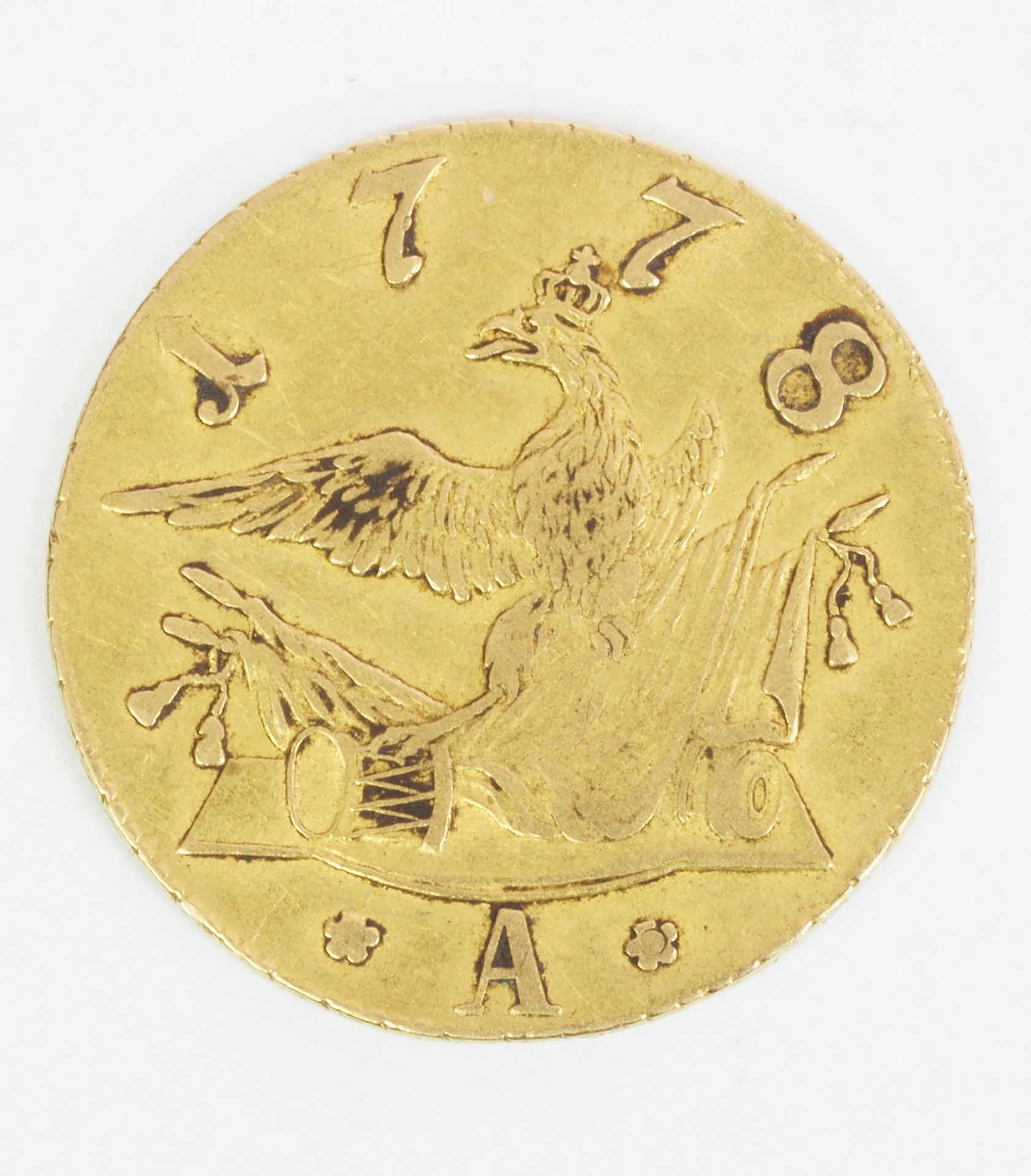 Friedrich d'or Preussen, Gold, Friedrich II. der Große 1778 A (Berlin). Friedrich II. Der Große 174 - Image 4 of 4