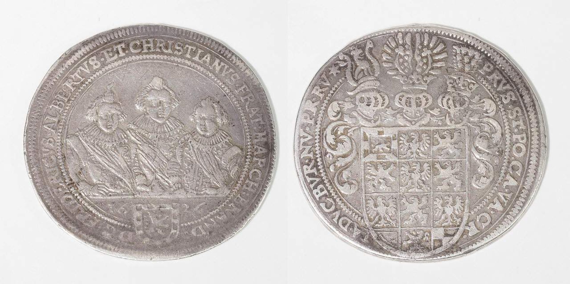 Taler 1626, Brandenburg-Ansbach, Friedrich, Albrecht von Christian 1625 - 1634. - Image 2 of 4