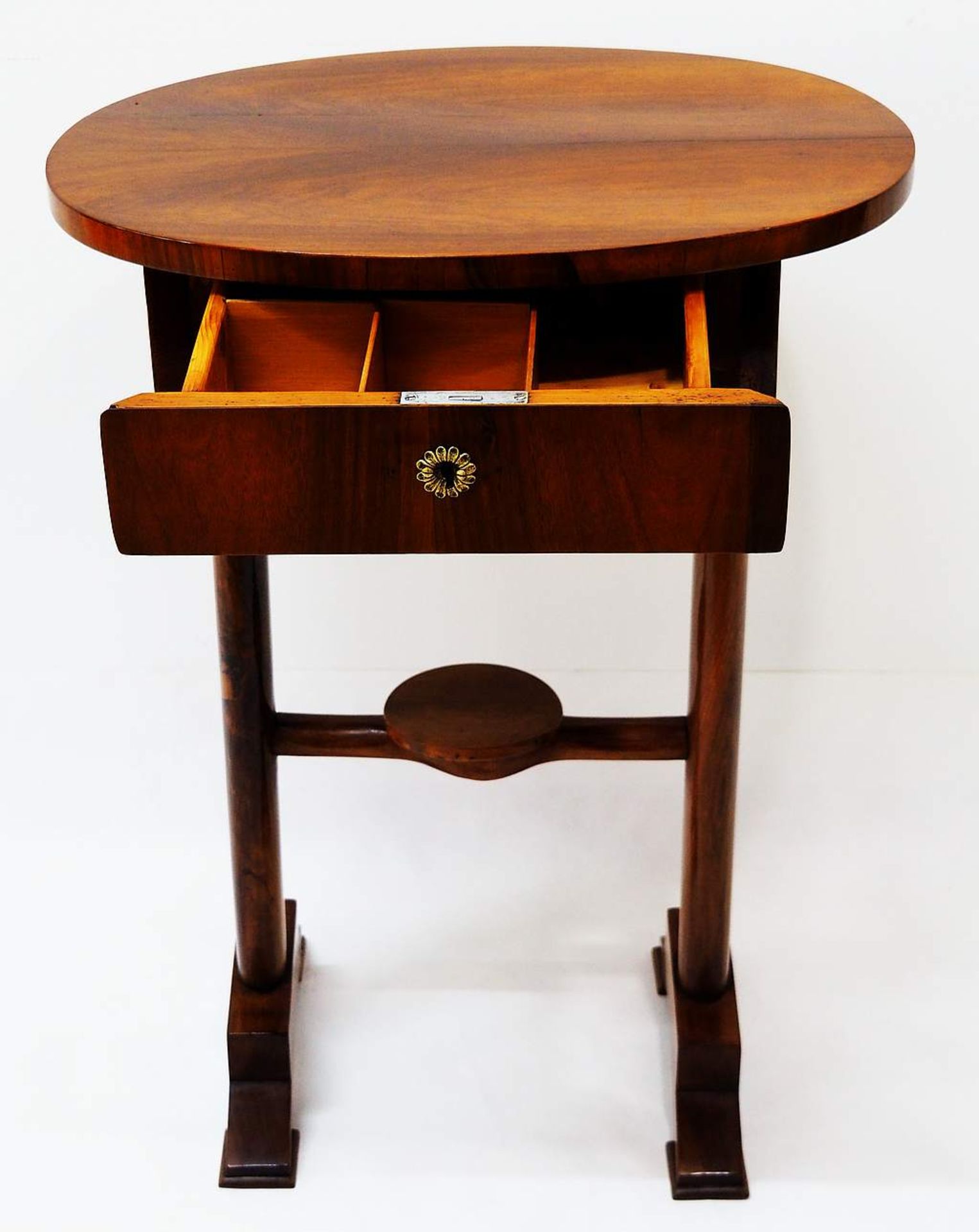 Biedermeier Nähtischchen, - Bild 4 aus 5