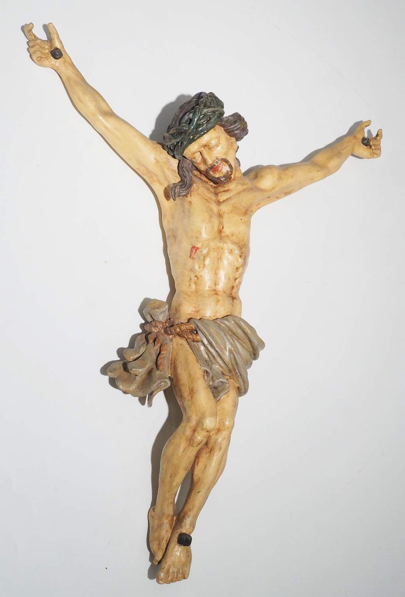 Geschnitzter Korpus Christ, 18./19. Jahrhundert. - Bild 5 aus 6