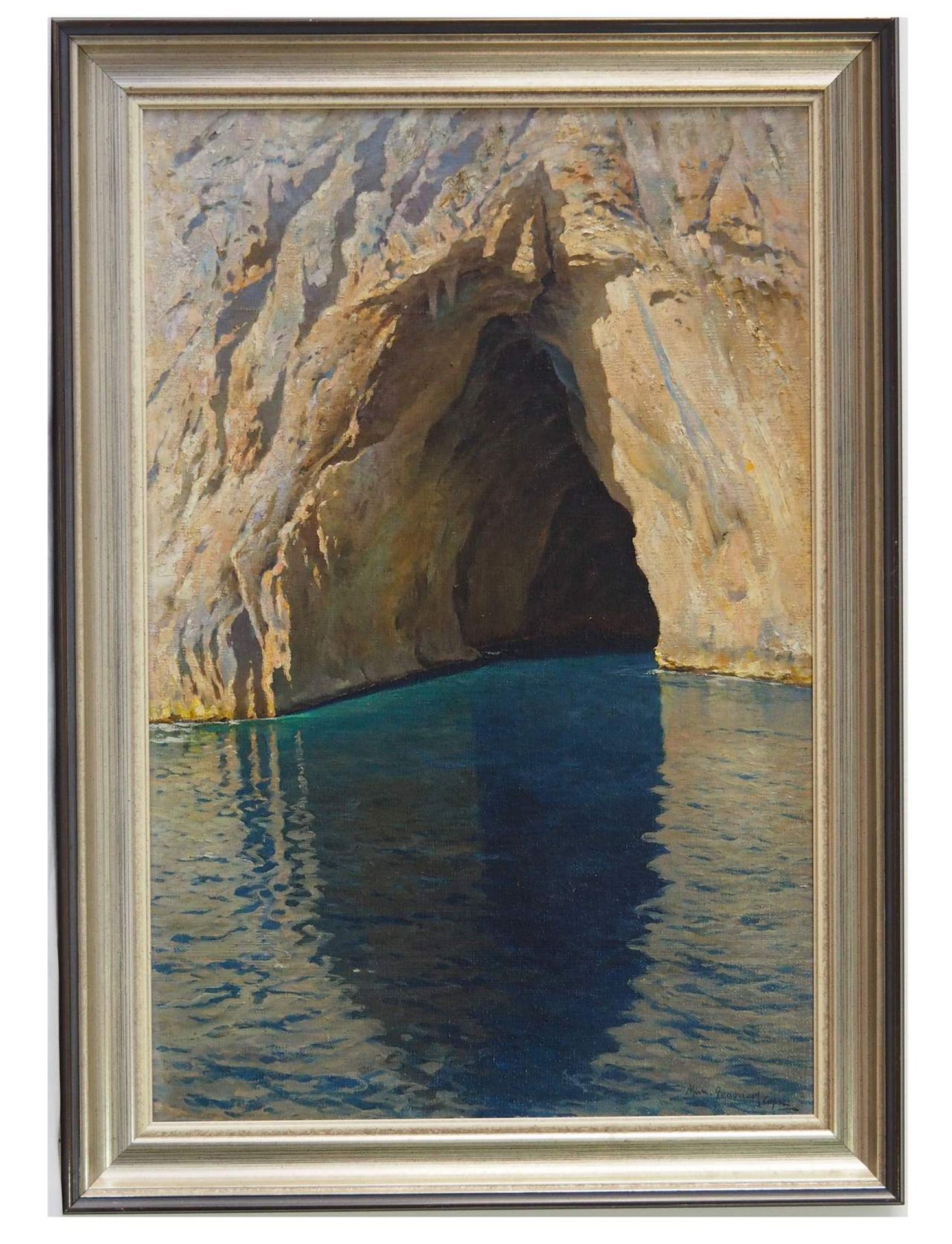 FEDERICO, Michele. Italien, 1884 - 1966. "Grotta del Marinai, Capri". - Bild 3 aus 6