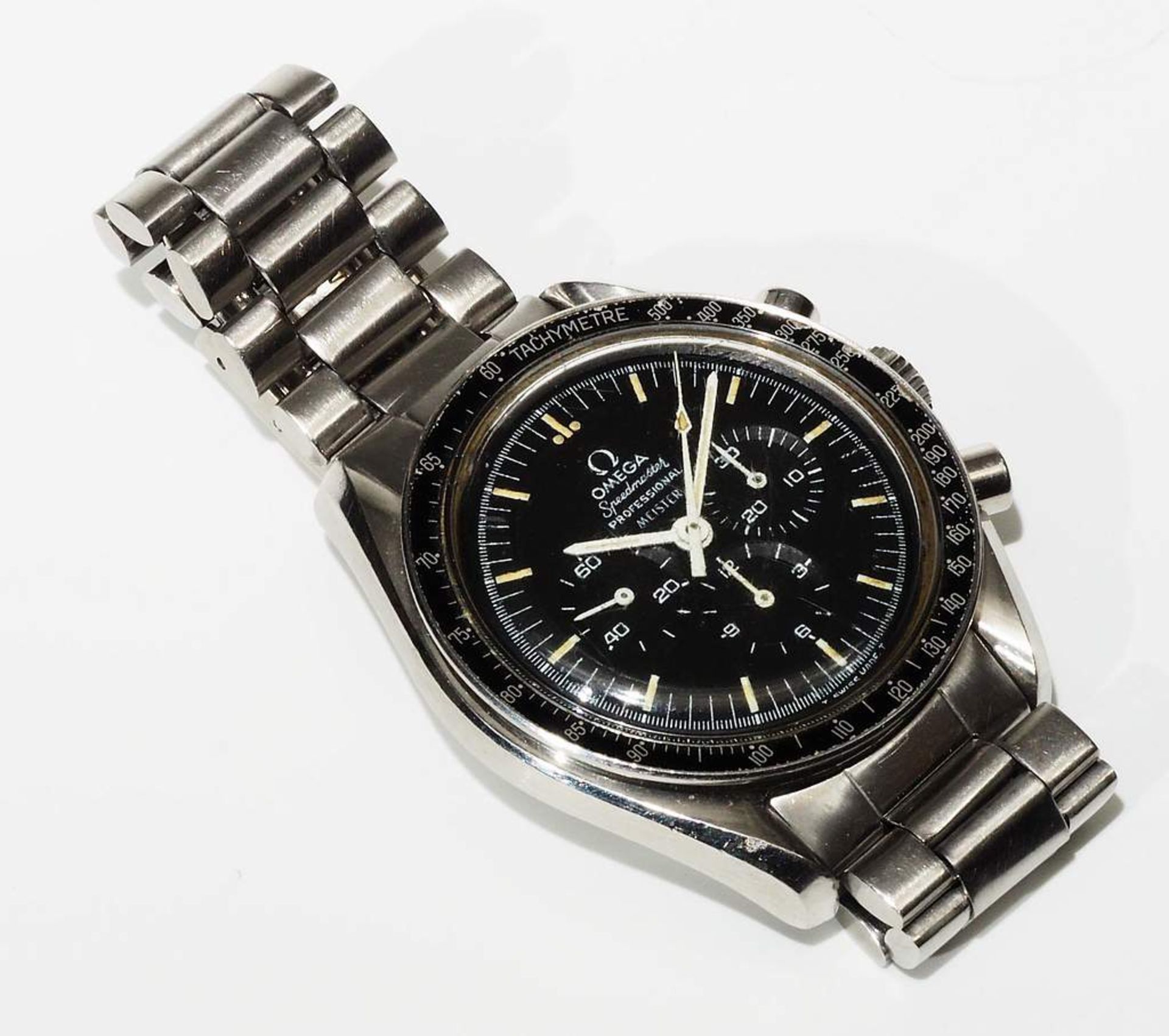 Herrenarmbanduhr OMEGA Speedmaster Professional Meister. - Bild 4 aus 6