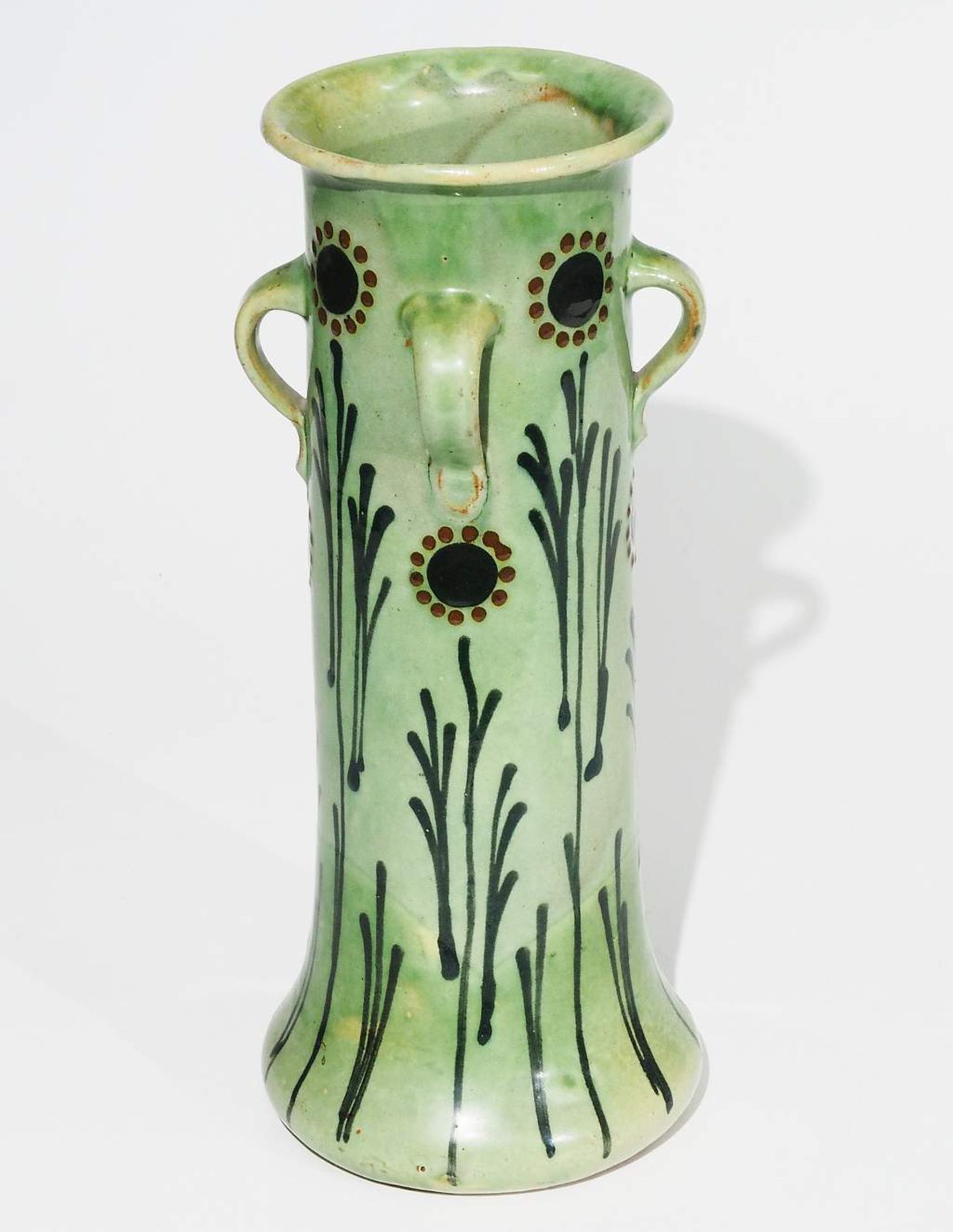 ELCHINGER Jugendstil Vase. Soufflenheim/Elsass, - Bild 3 aus 6