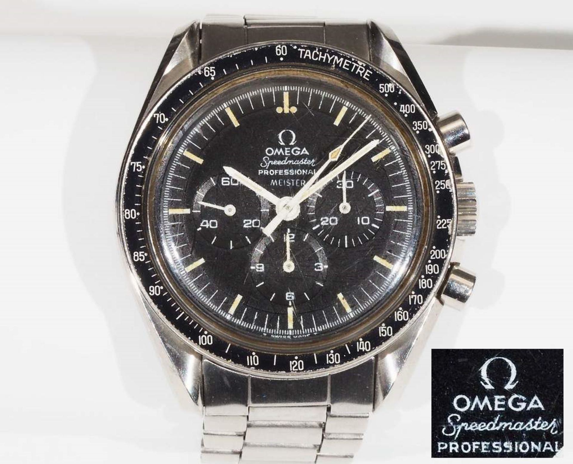 Herrenarmbanduhr OMEGA Speedmaster Professional Meister.