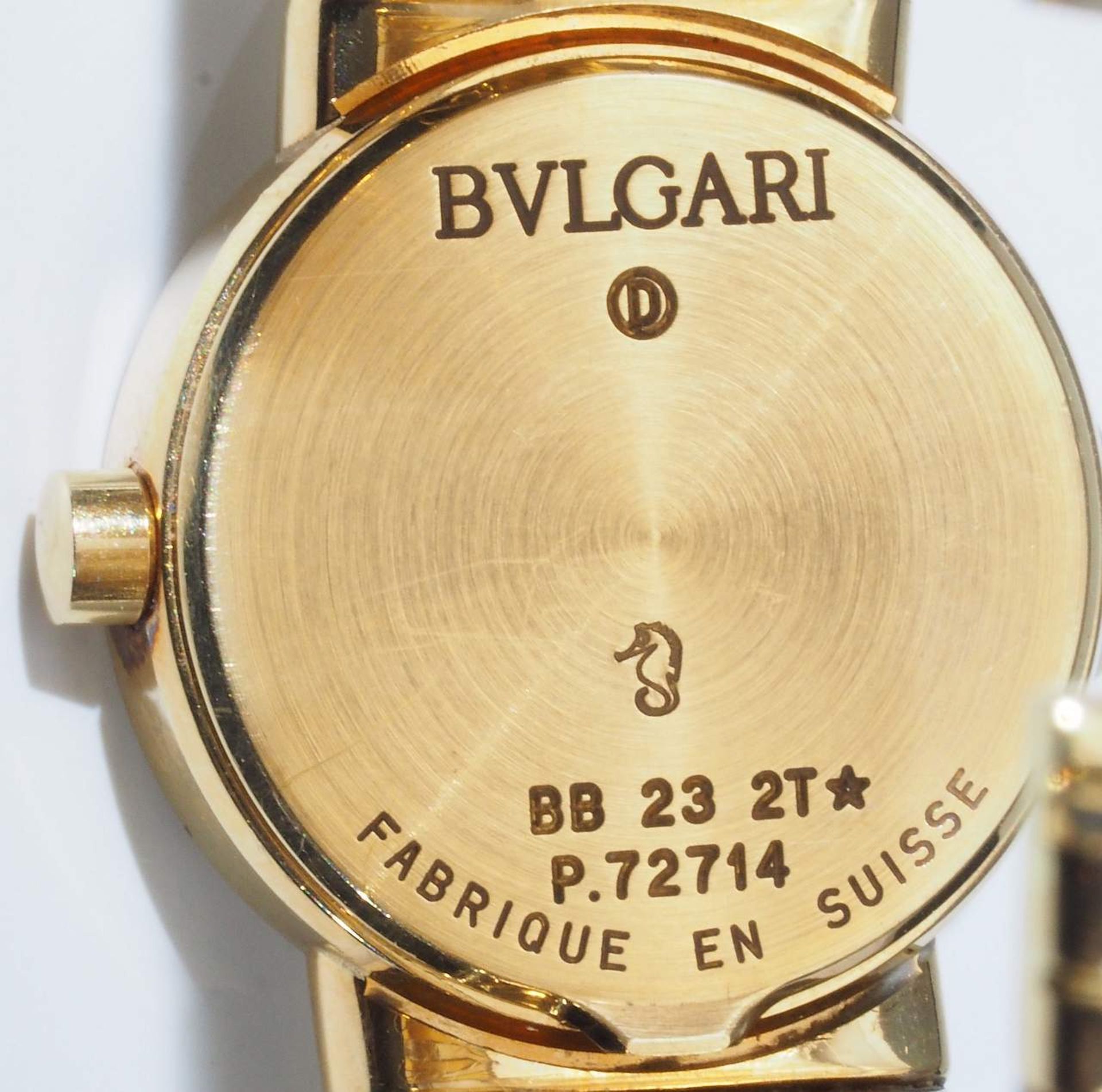 Massive Damenarmbanduhr Tubogas "Bulgari", - Bild 5 aus 6